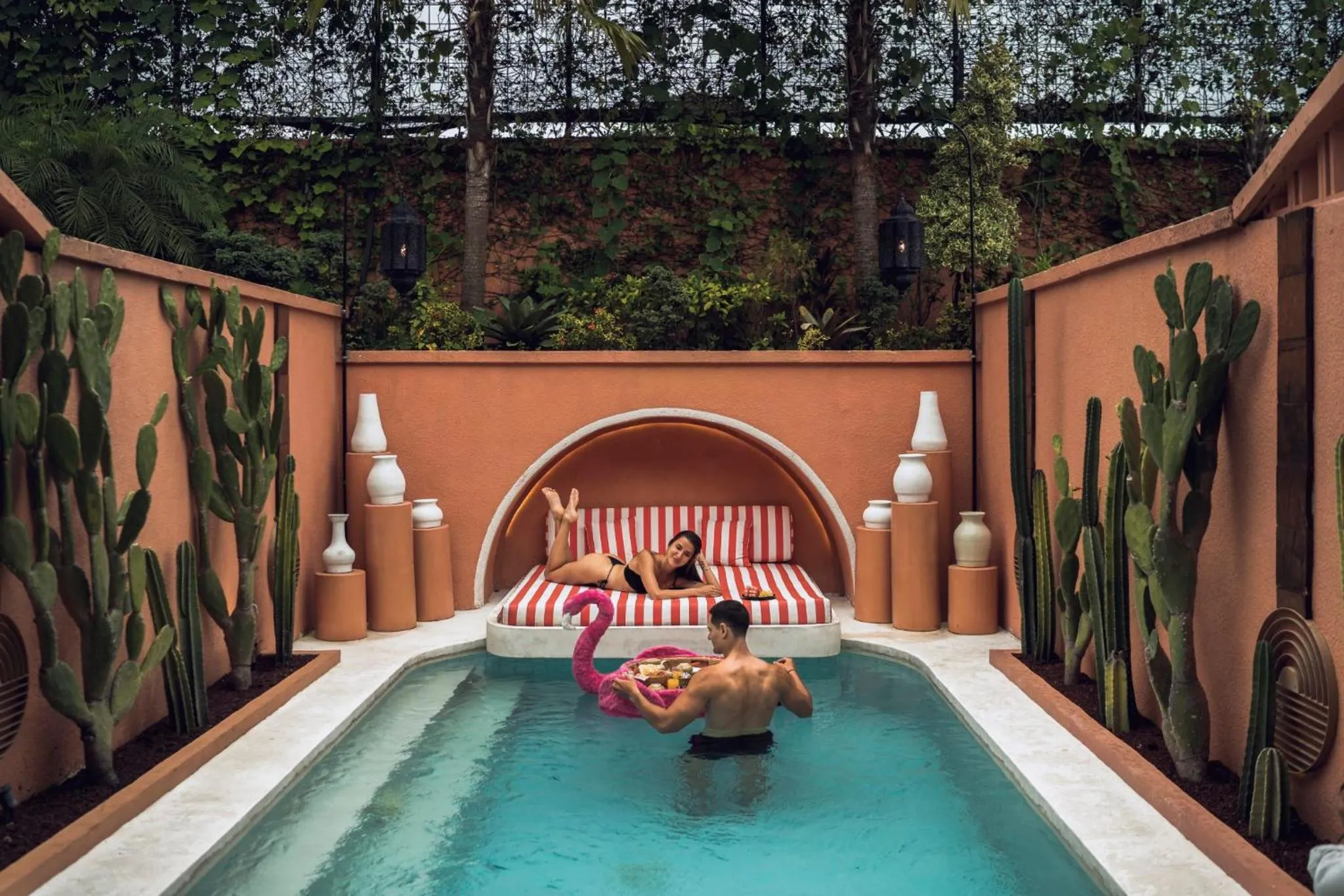 Swimming pool in Cyrus Villa Seminyak by Ini Vie Hospitality