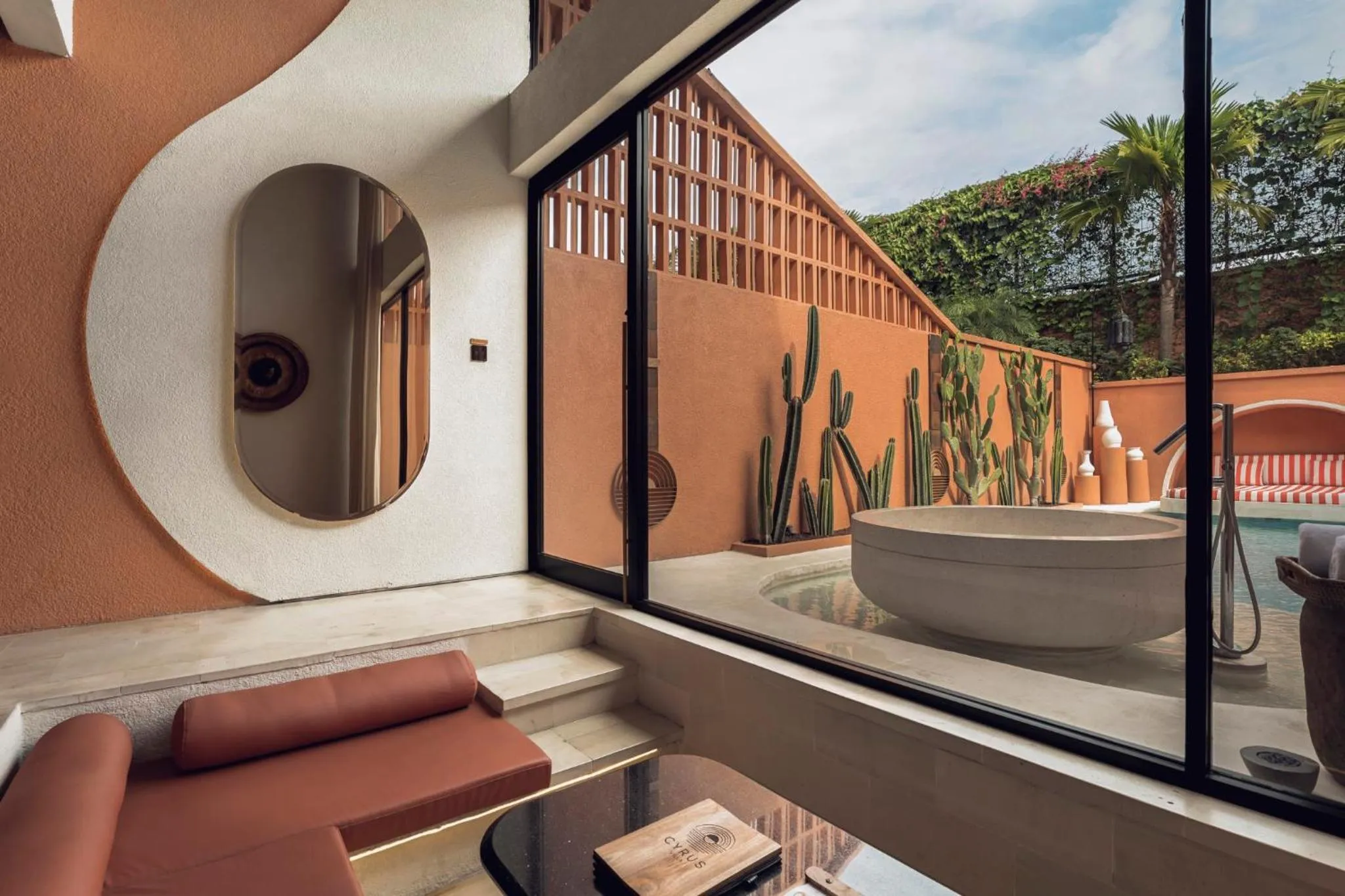 Living room in Cyrus Villa Seminyak by Ini Vie Hospitality