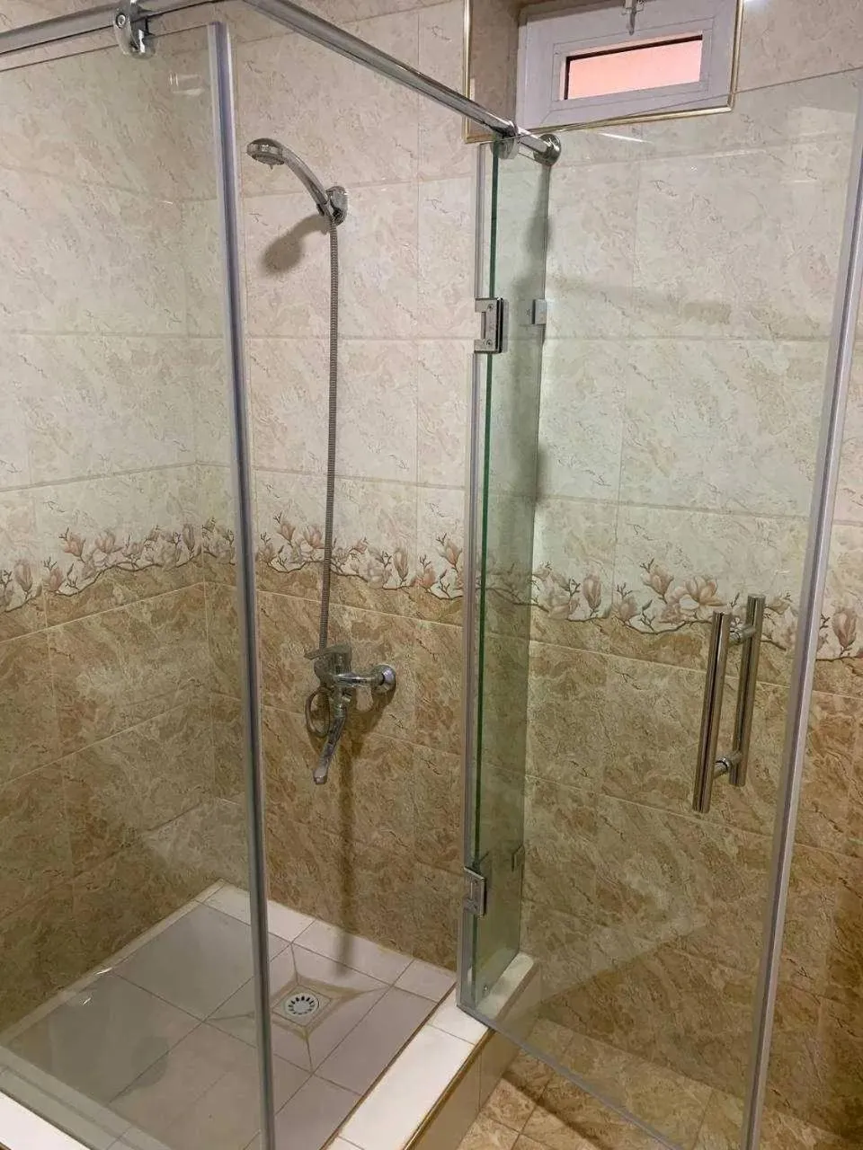 Shower in Diyora Hostel