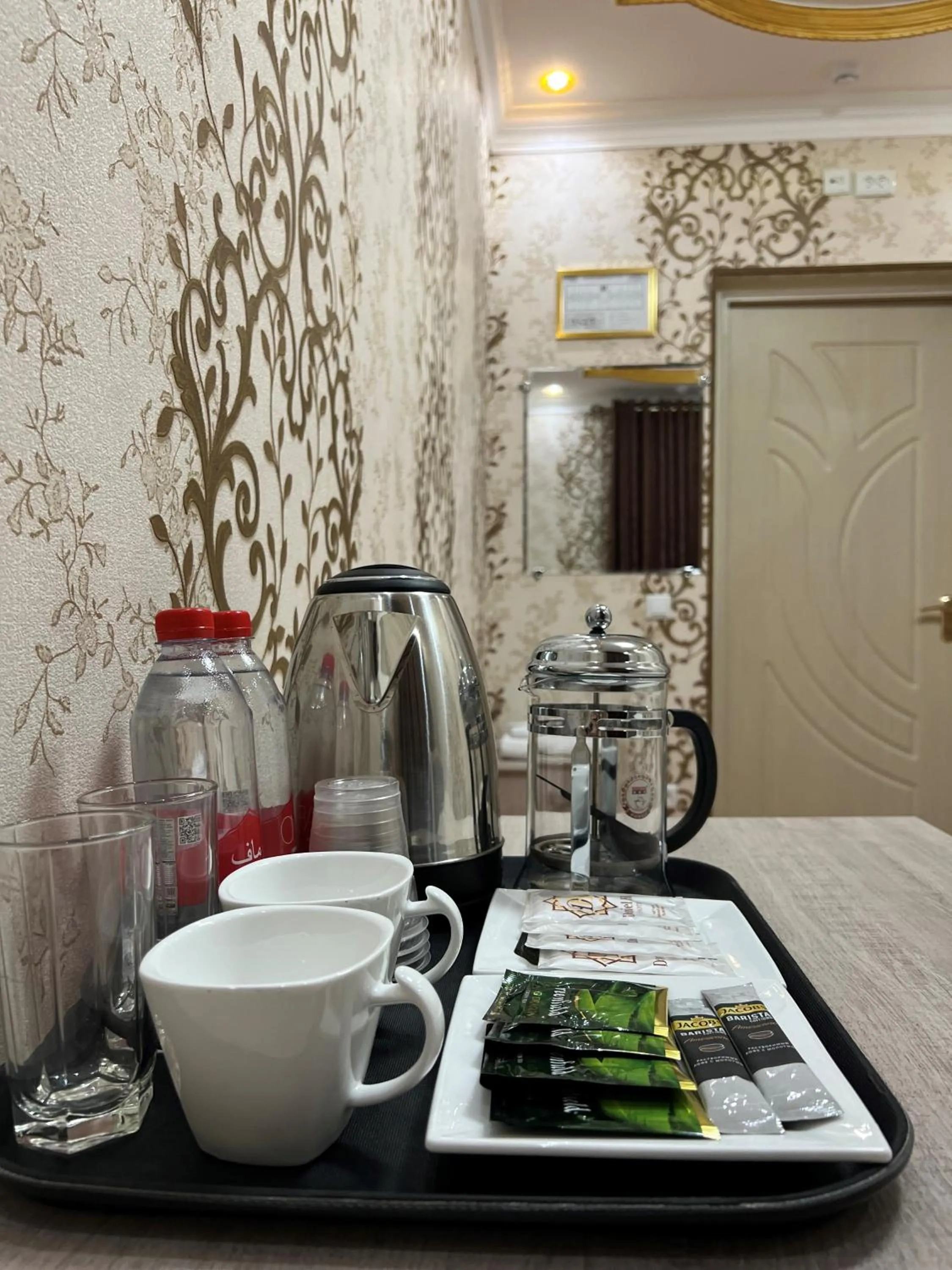 Coffee/tea facilities in Diyora Hostel