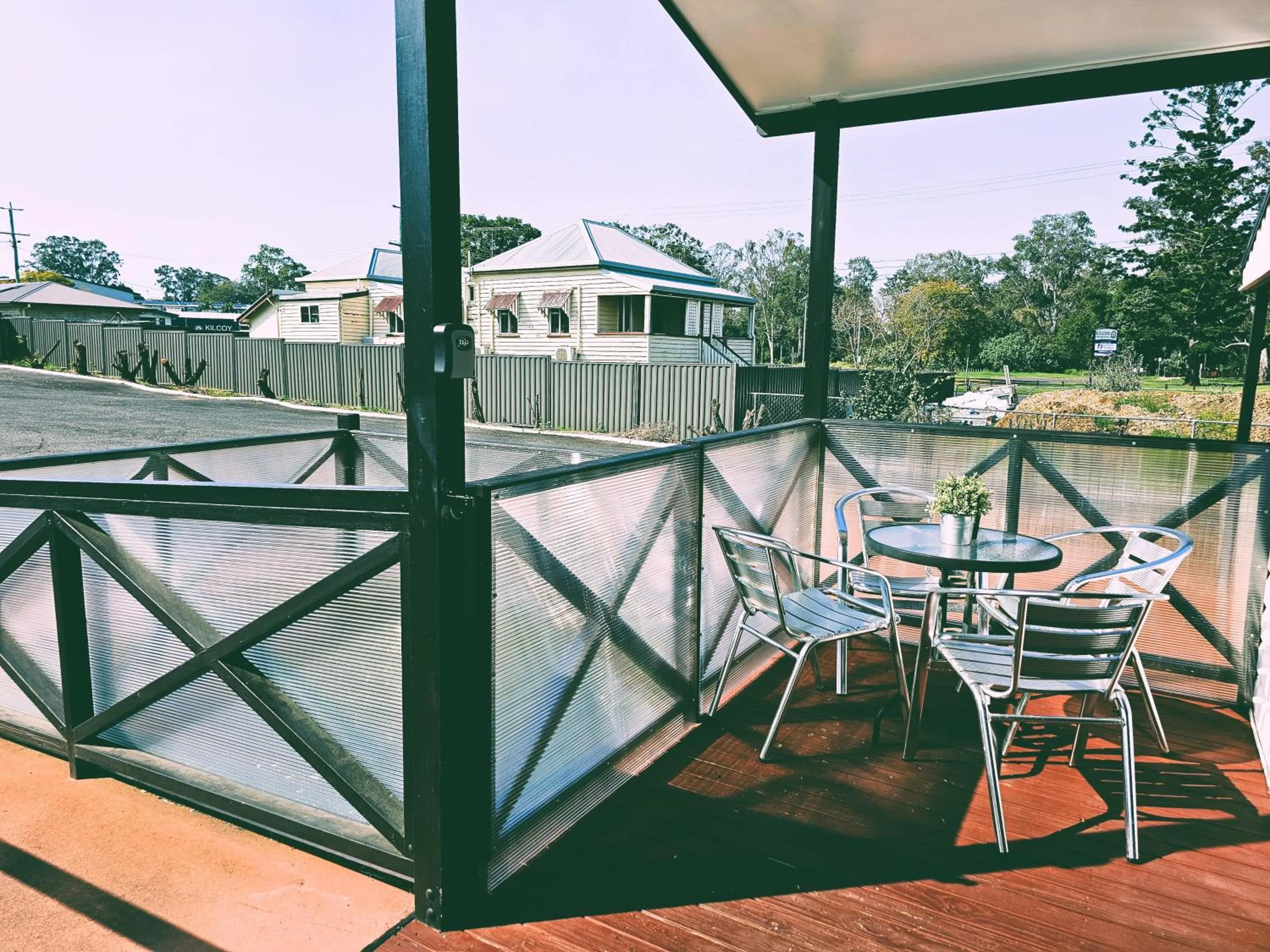 Balcony/Terrace in Kilcoy Motel