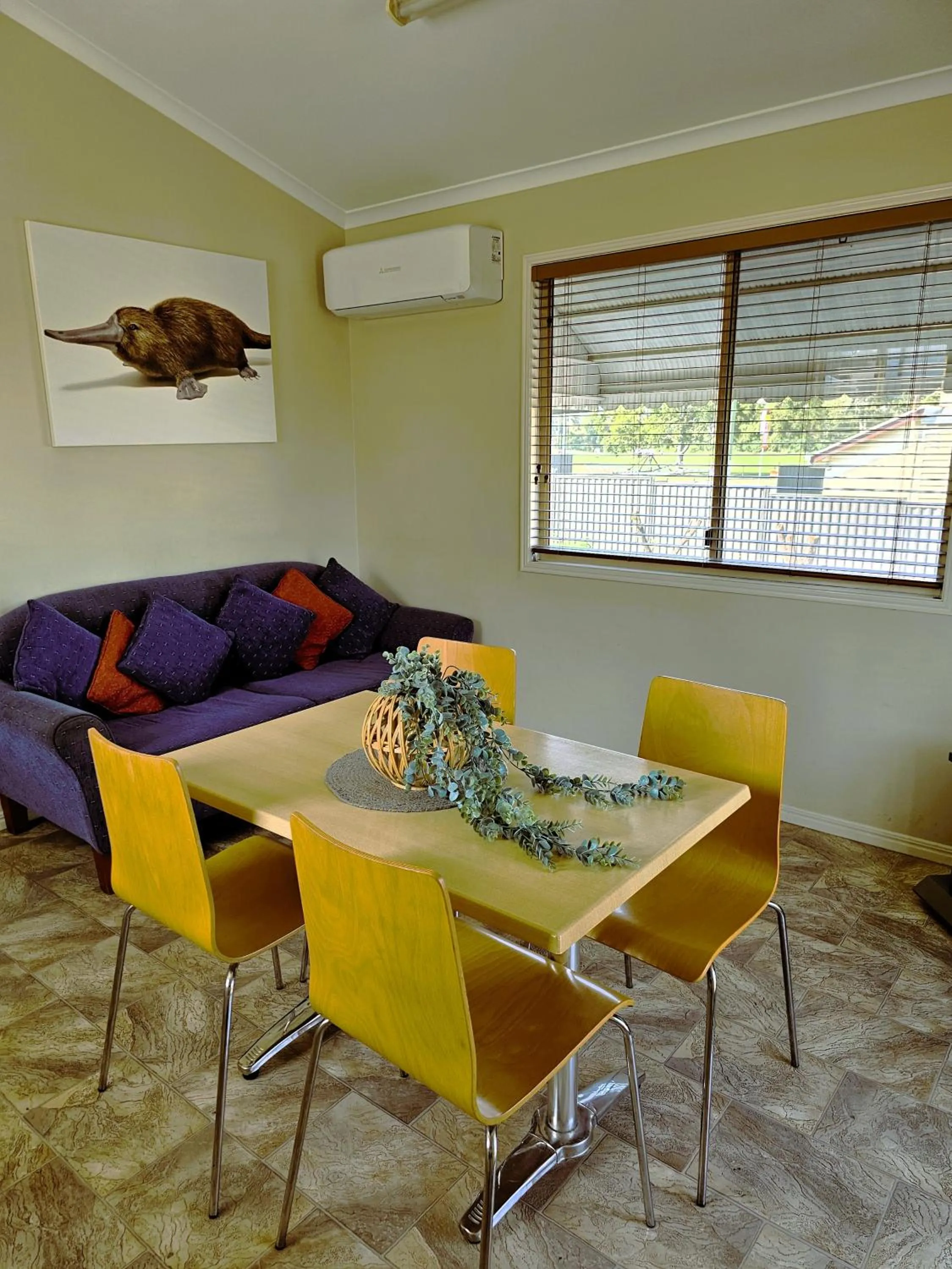 Seating area in Kilcoy Motel