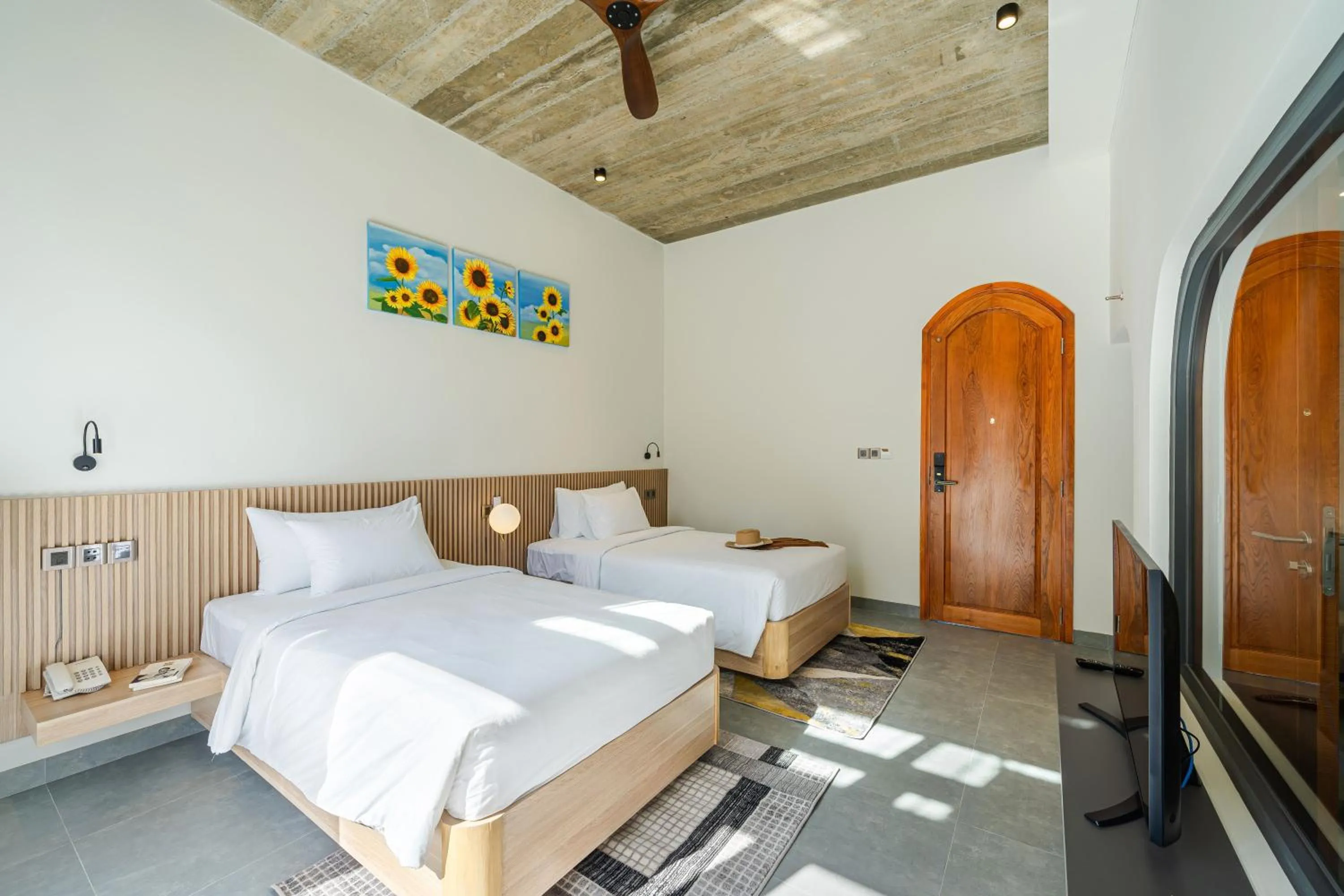 Bed in Tournesol Villa Dalat