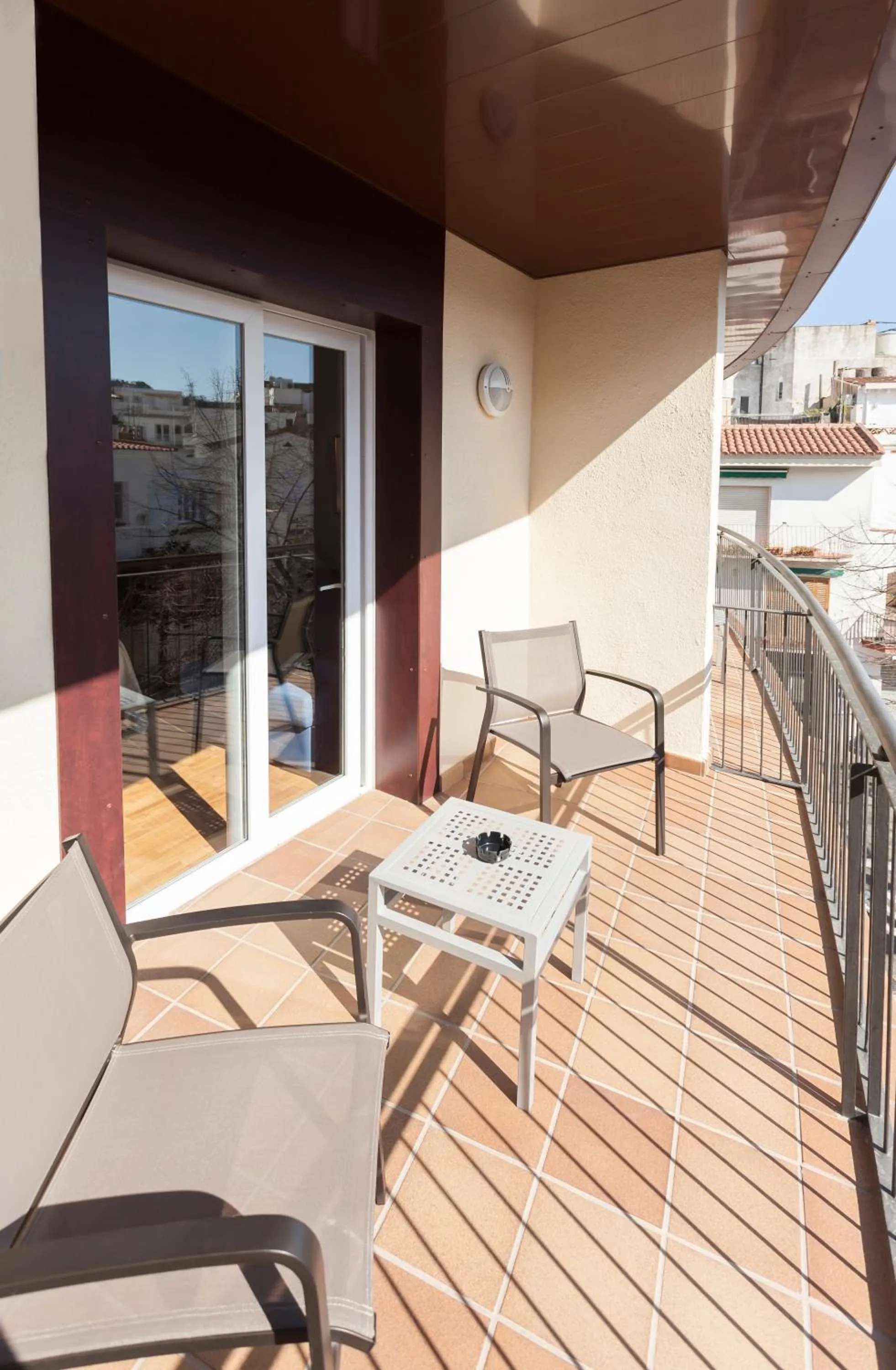 Balcony/Terrace in Hotel Delfín 4 Sup