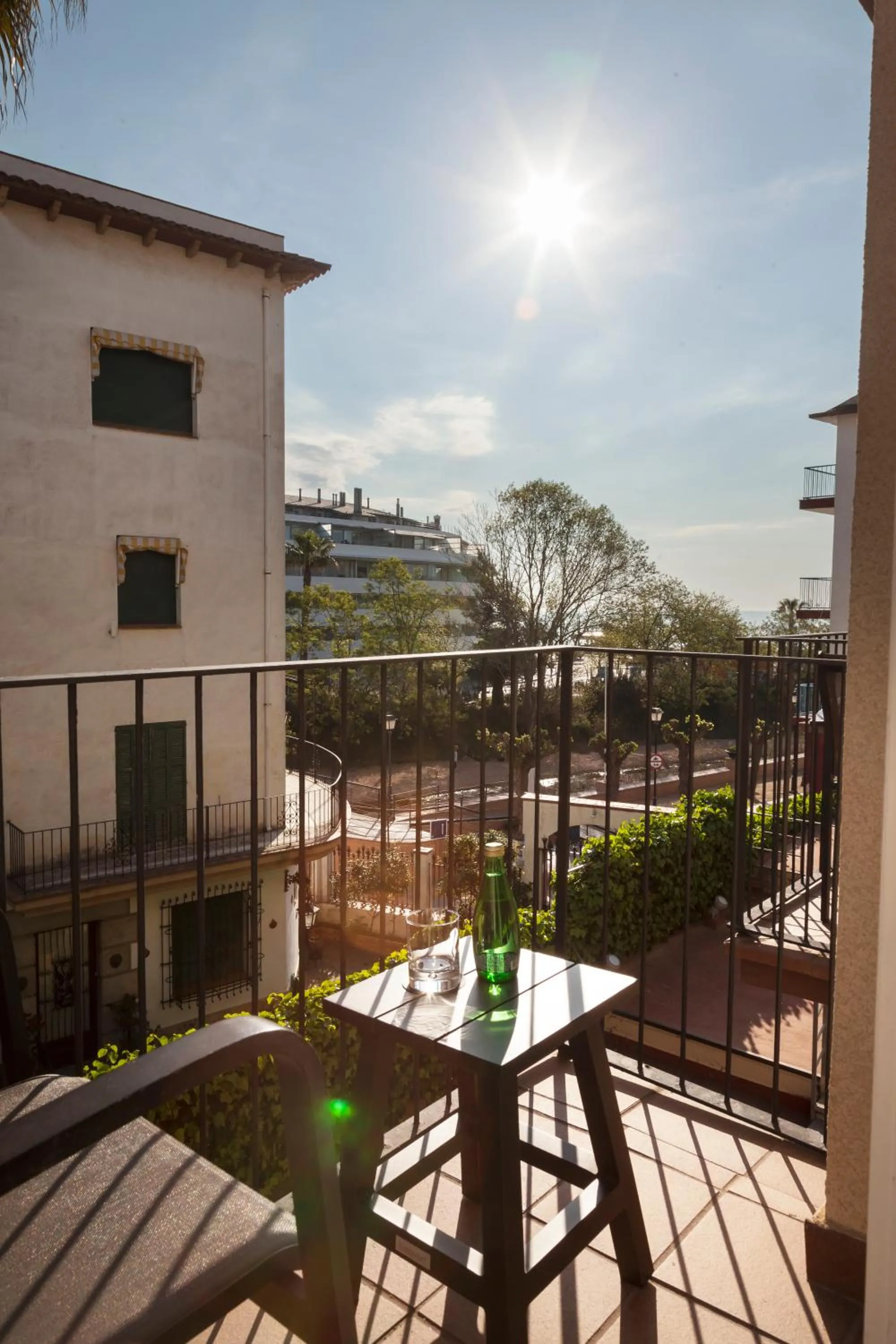 Balcony/Terrace in Hotel Delfín 4 Sup