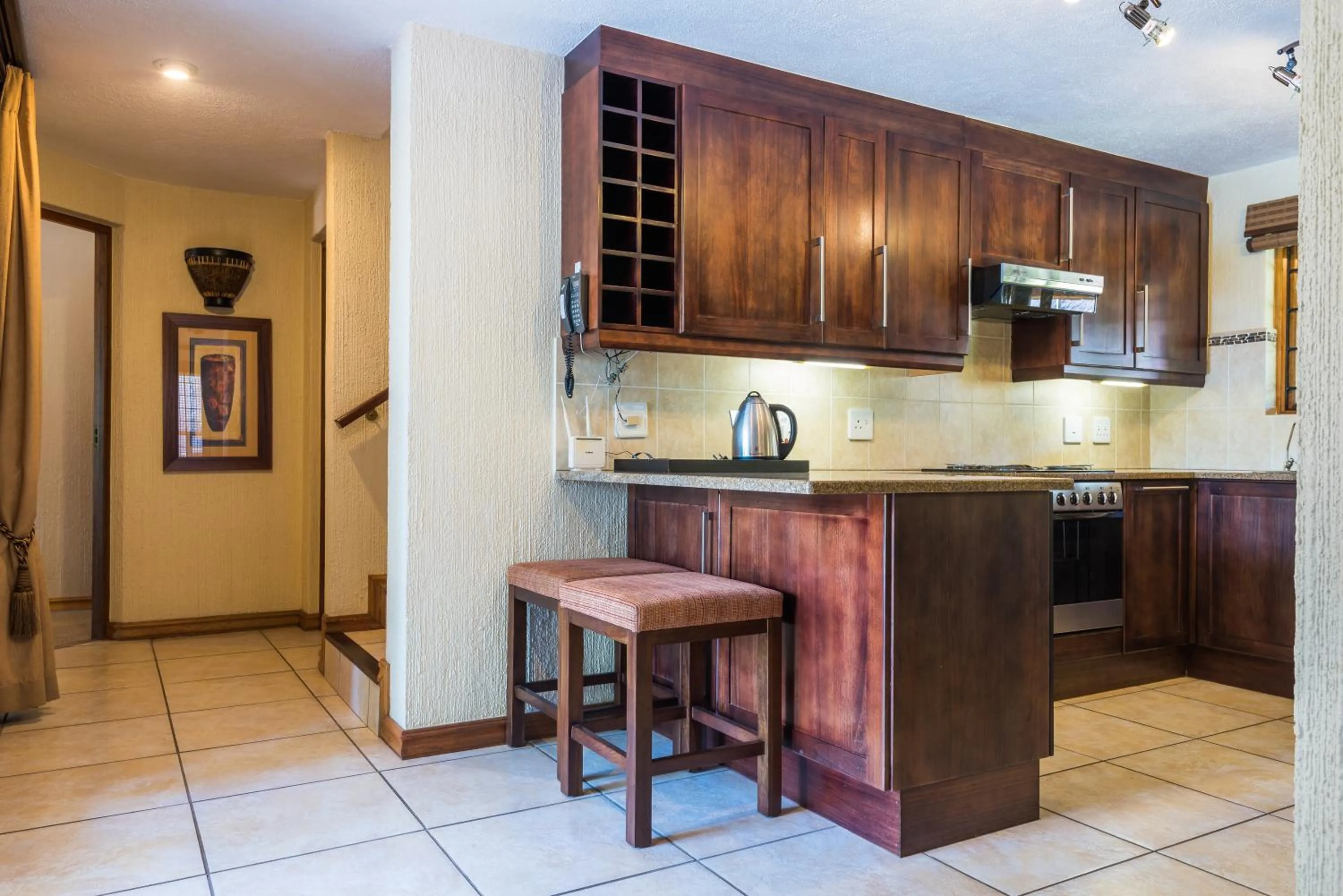 Kitchen or kitchenette in Kruger Park Lodge Unit No 521 with Private Pool