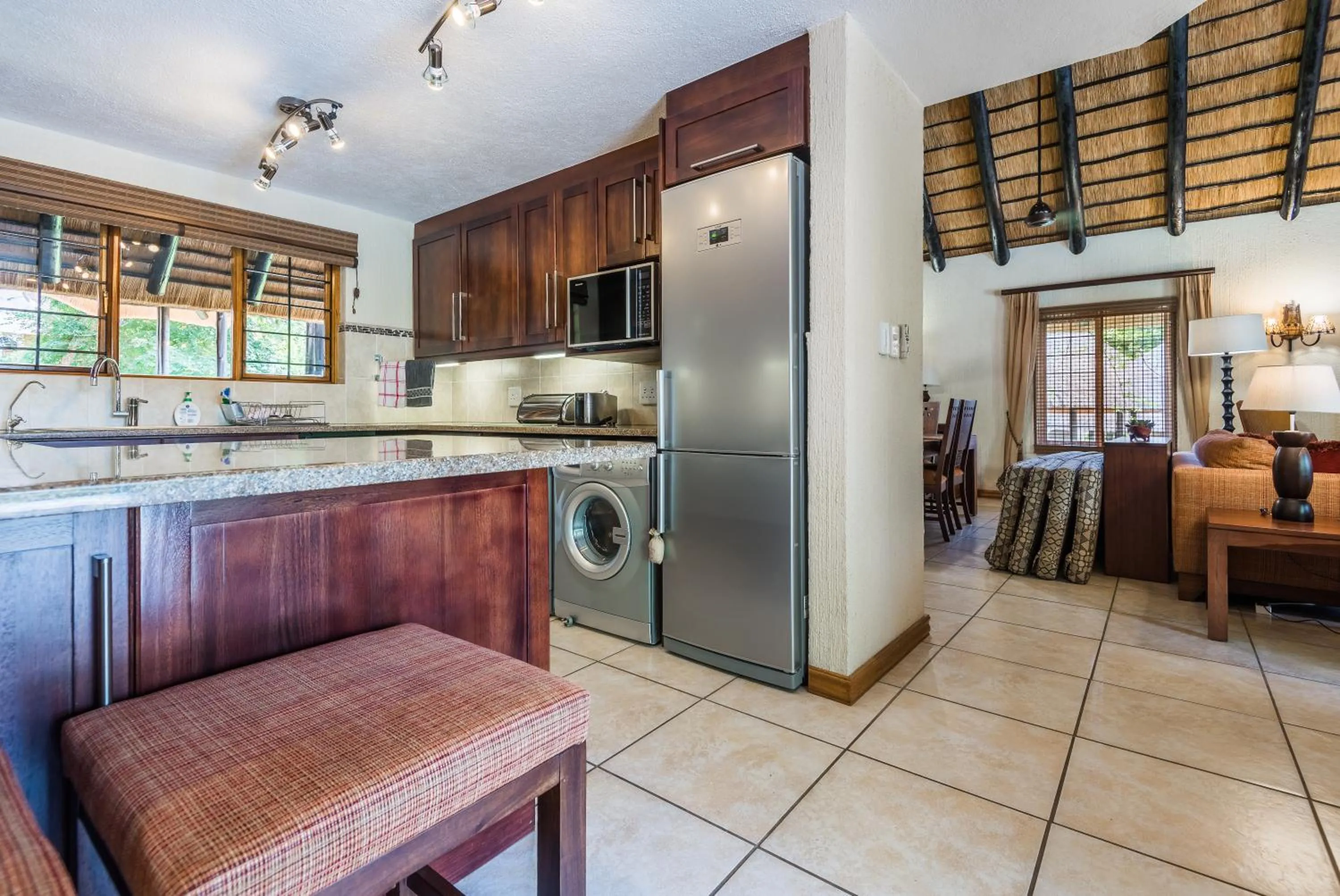 Kitchen or kitchenette in Kruger Park Lodge Unit No 521 with Private Pool