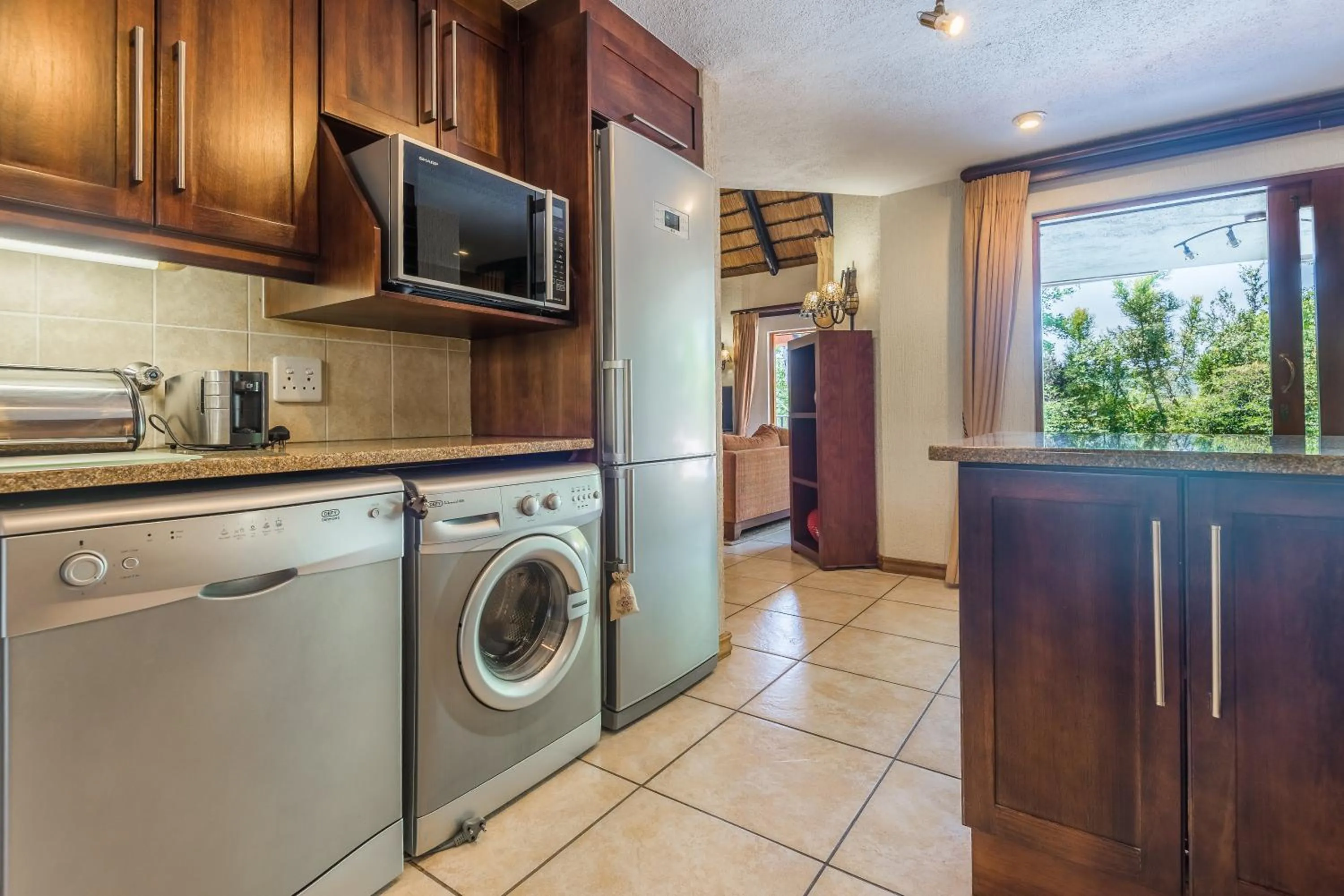 Kitchen or kitchenette in Kruger Park Lodge Unit No 521 with Private Pool