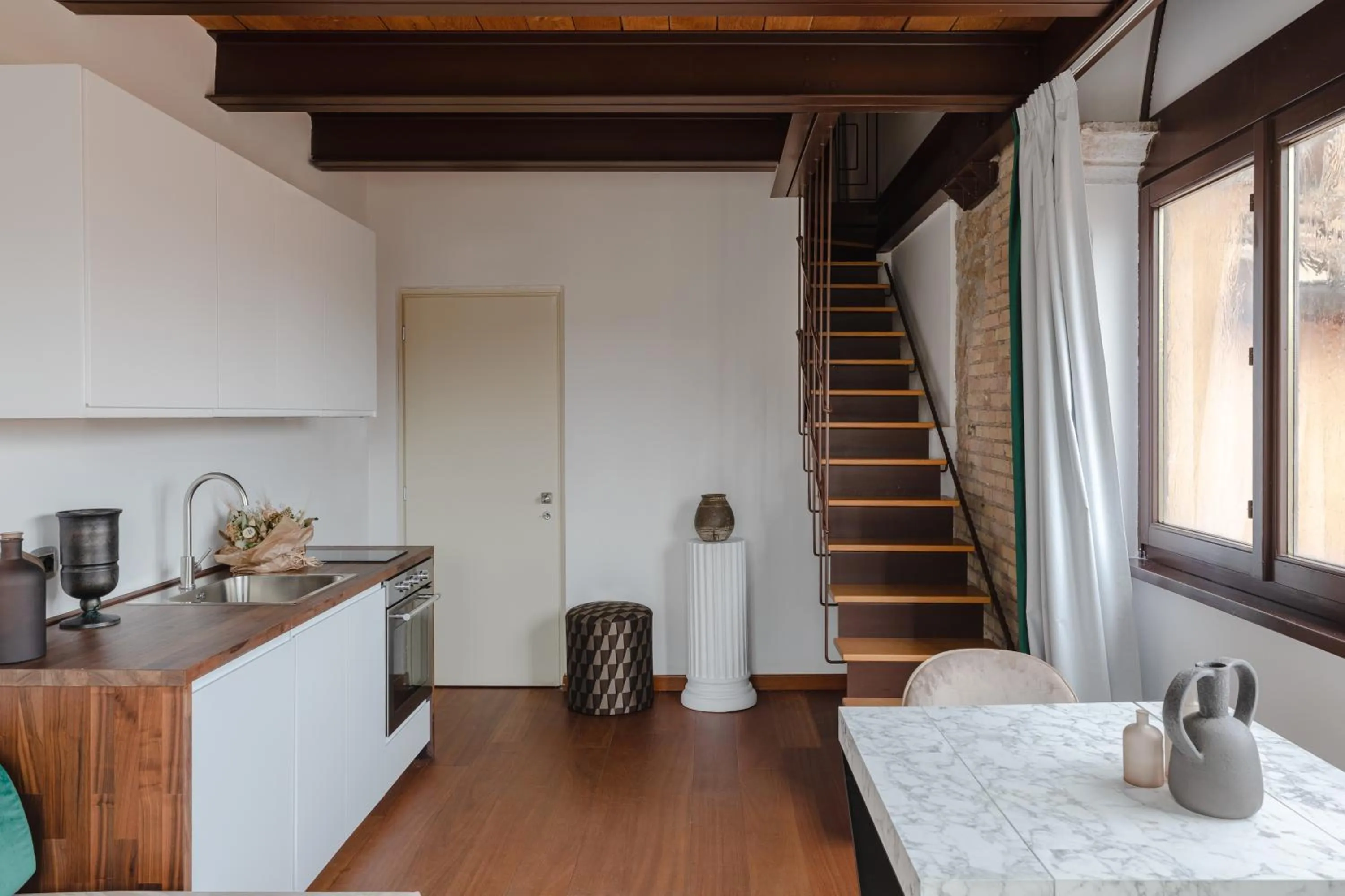 Kitchen or kitchenette in Torre Capranica