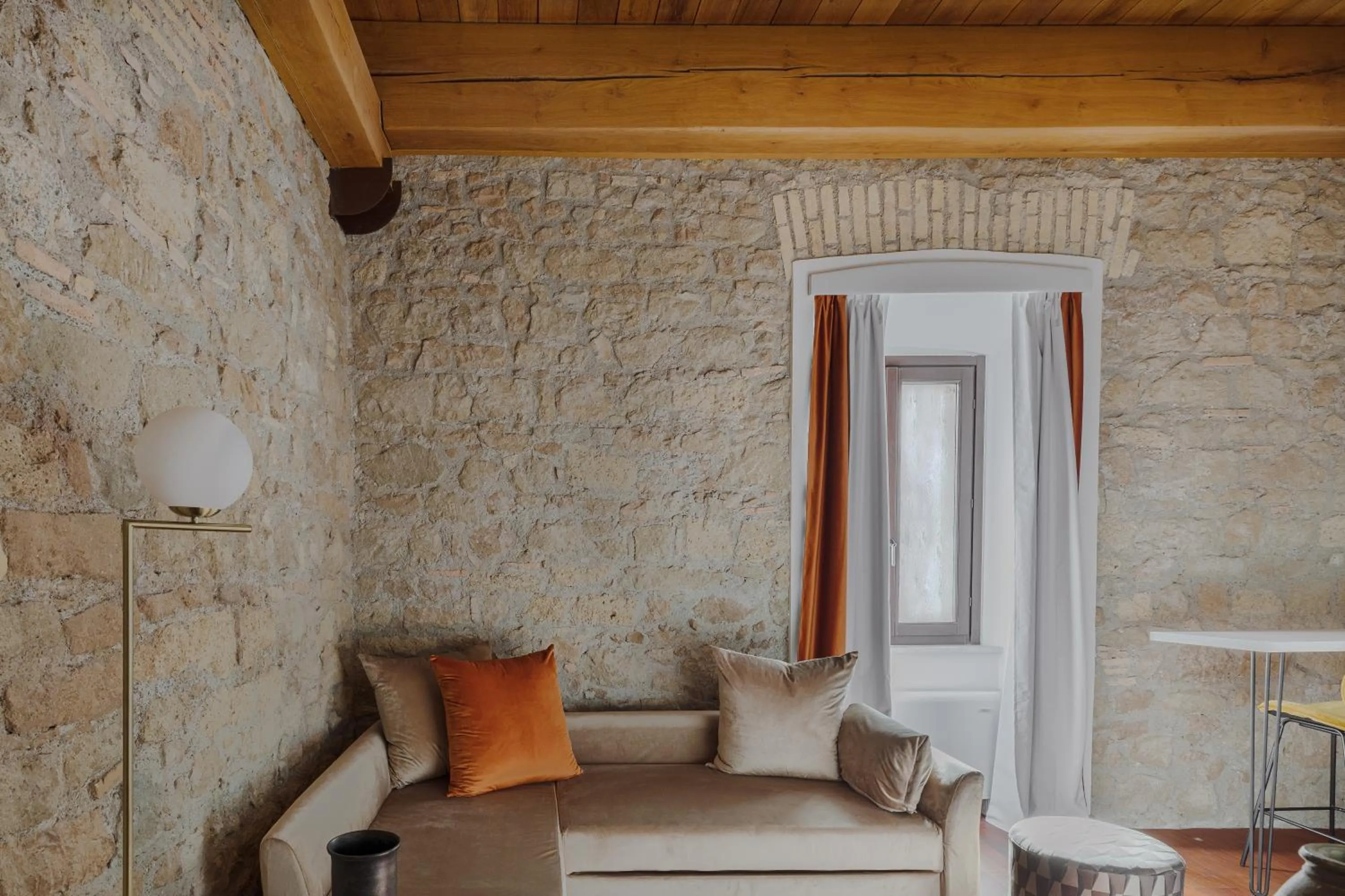 Living room in Torre Capranica