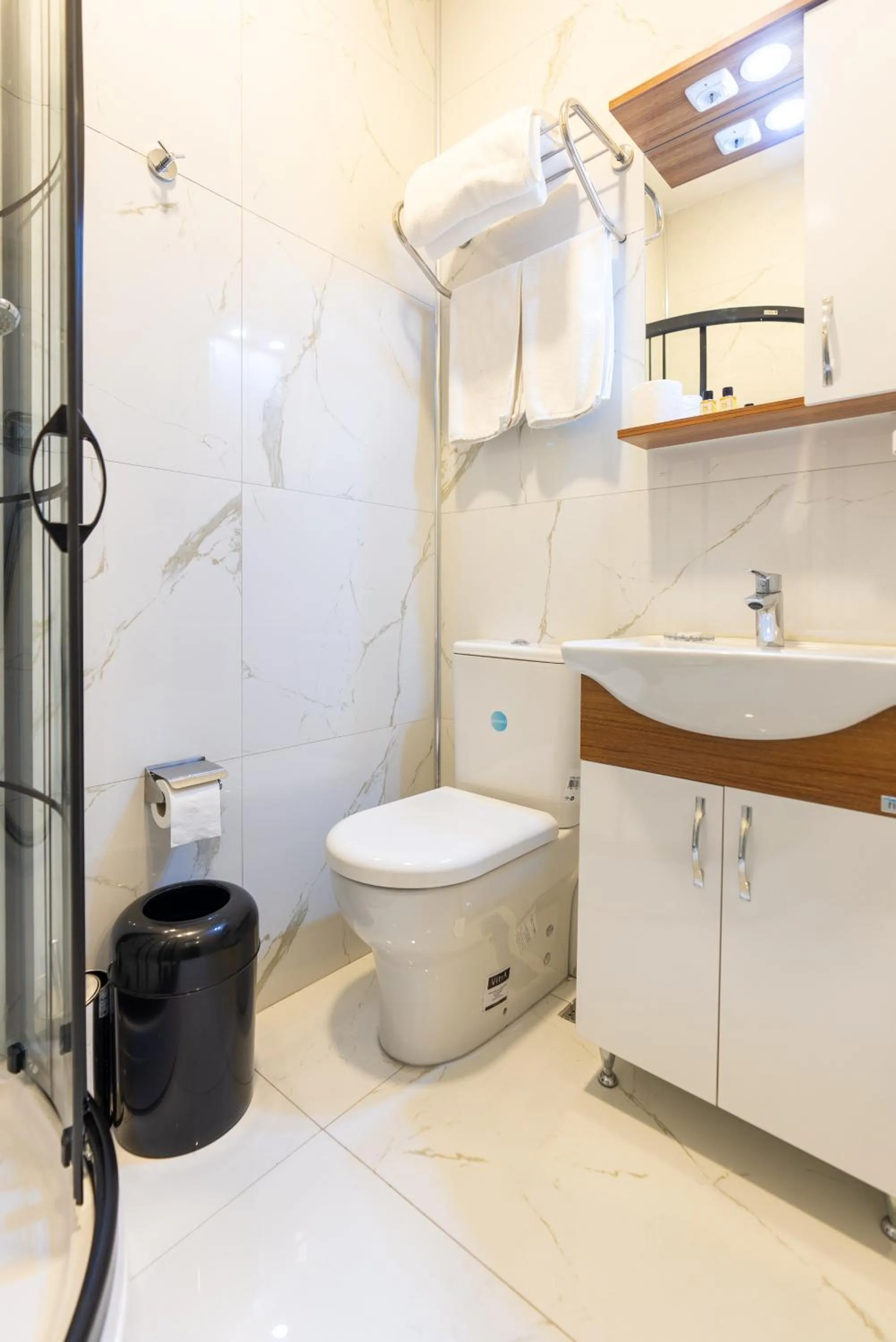 Shower in Valens Boutique Hotel