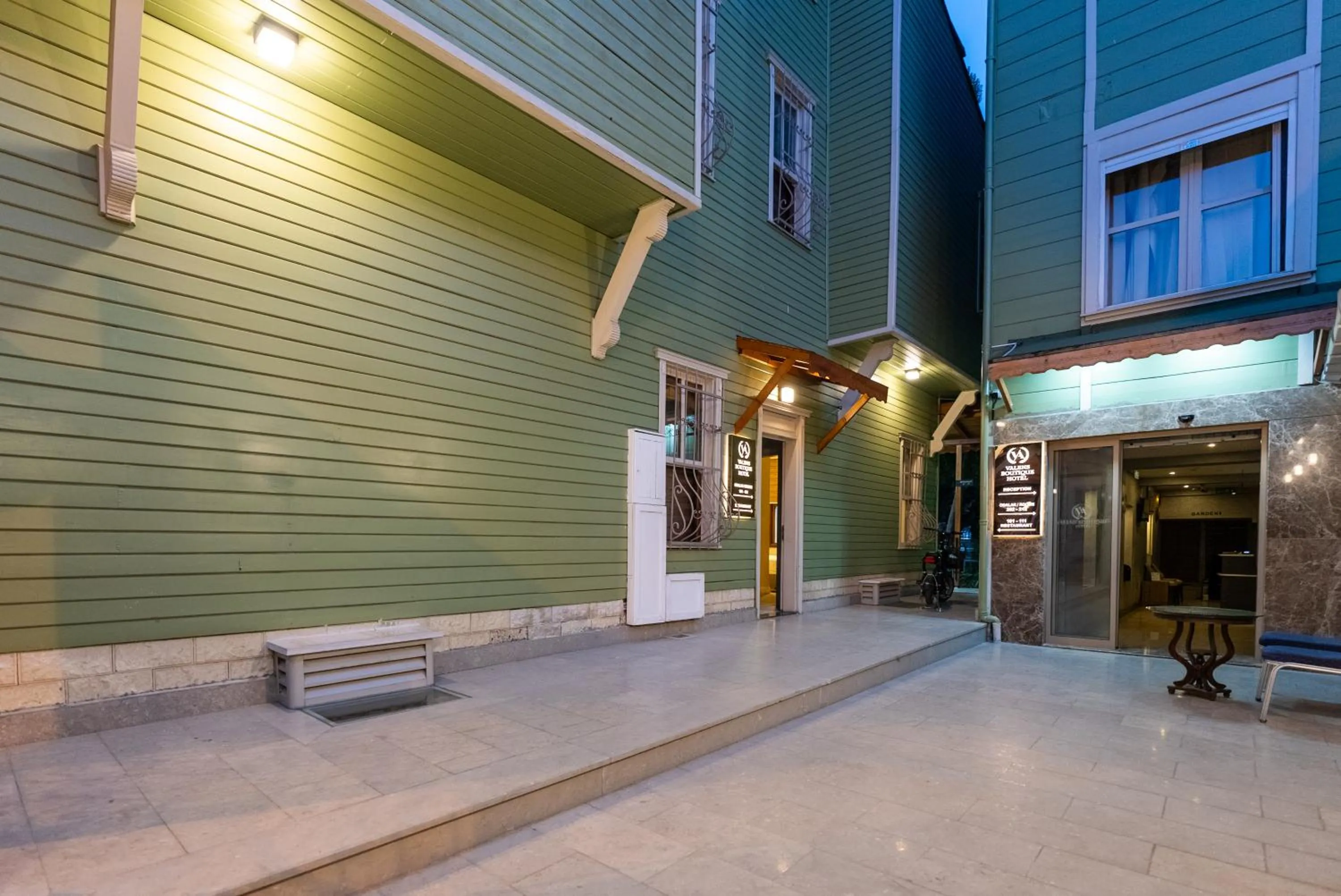 Property building in Valens Boutique Hotel