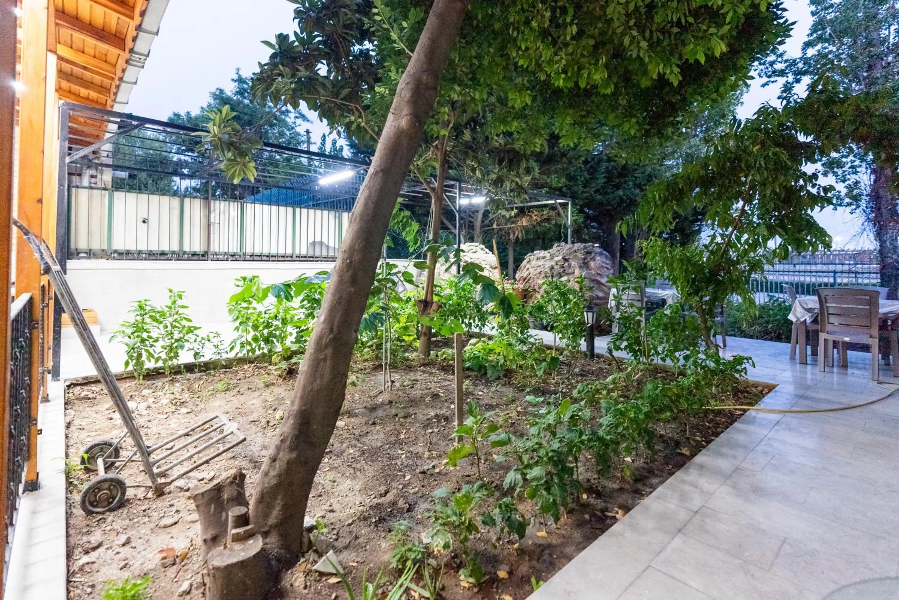 Patio in Valens Boutique Hotel