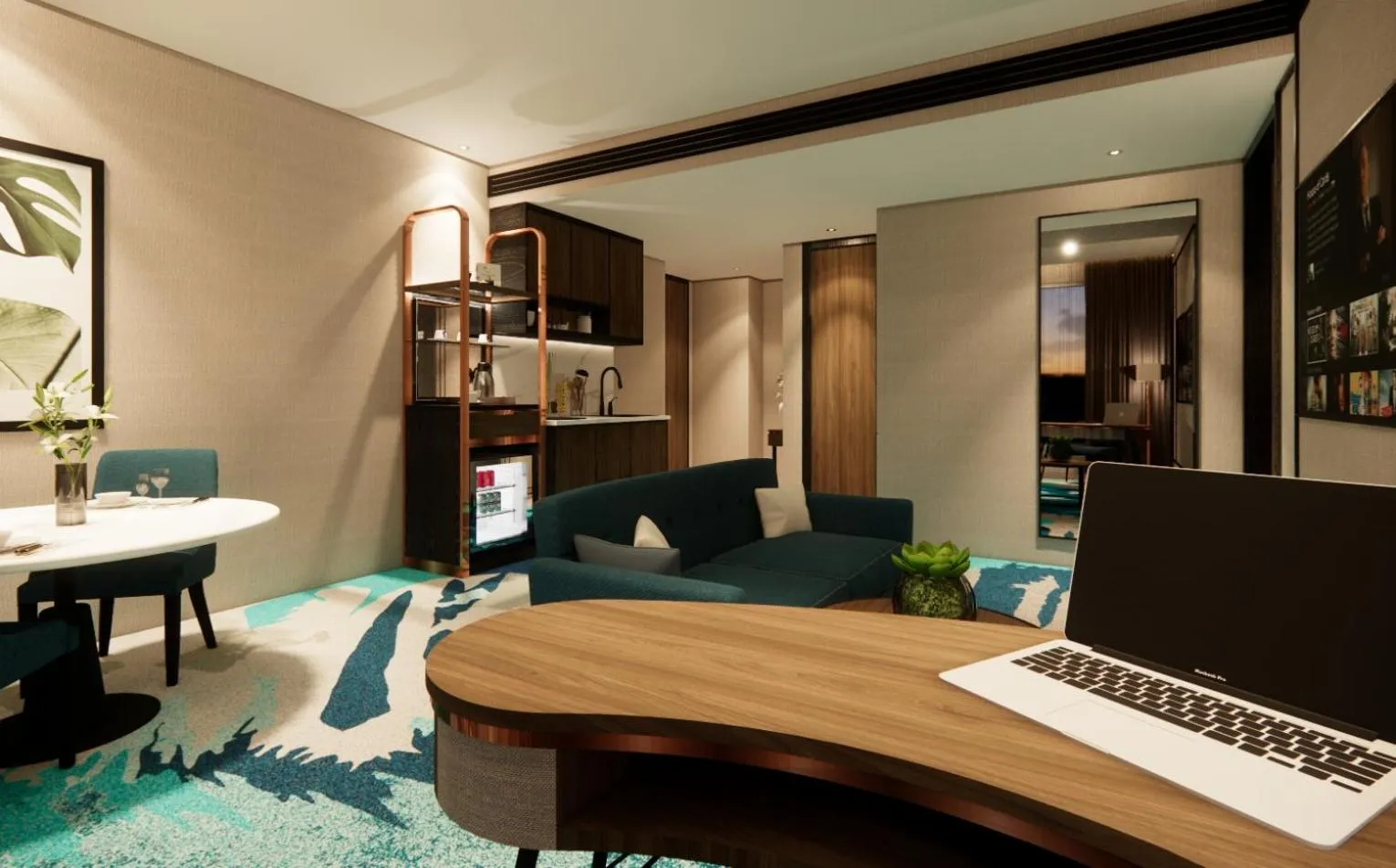 Living room in FUGO Hotel Samarinda