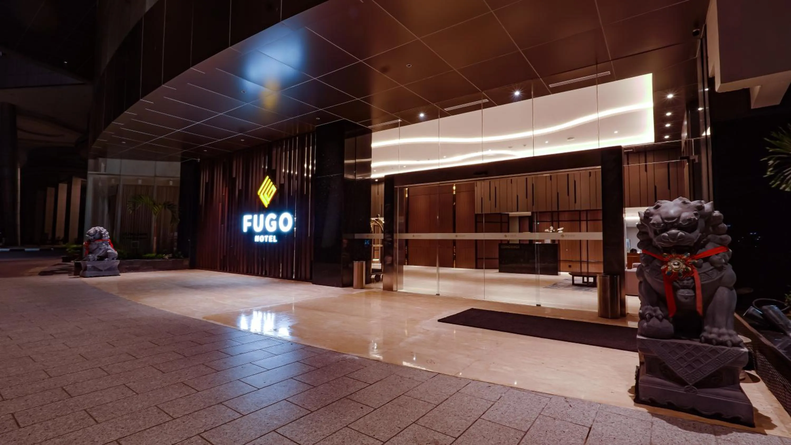 Facade/entrance in FUGO Hotel Samarinda