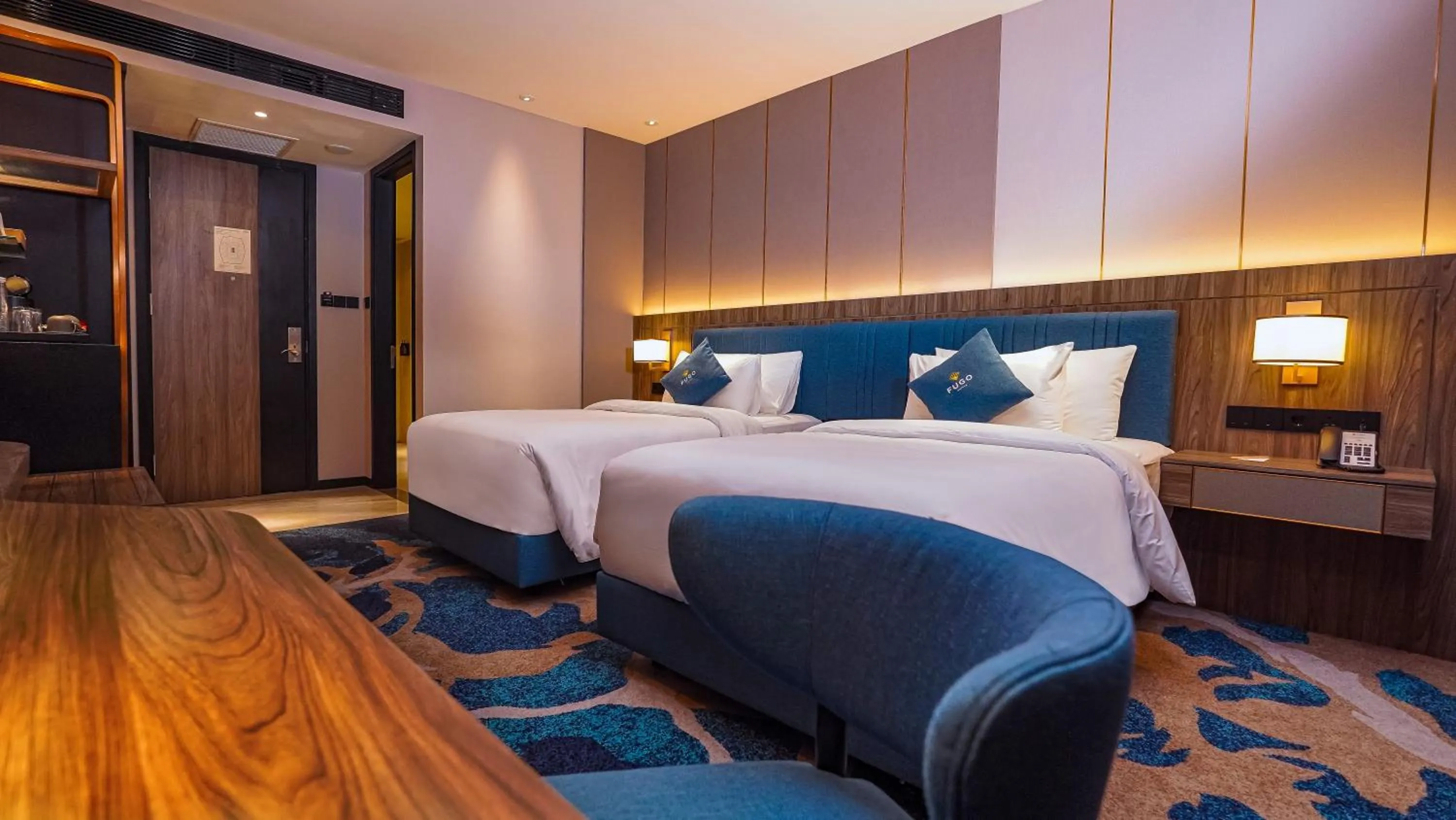 Bed in FUGO Hotel Samarinda