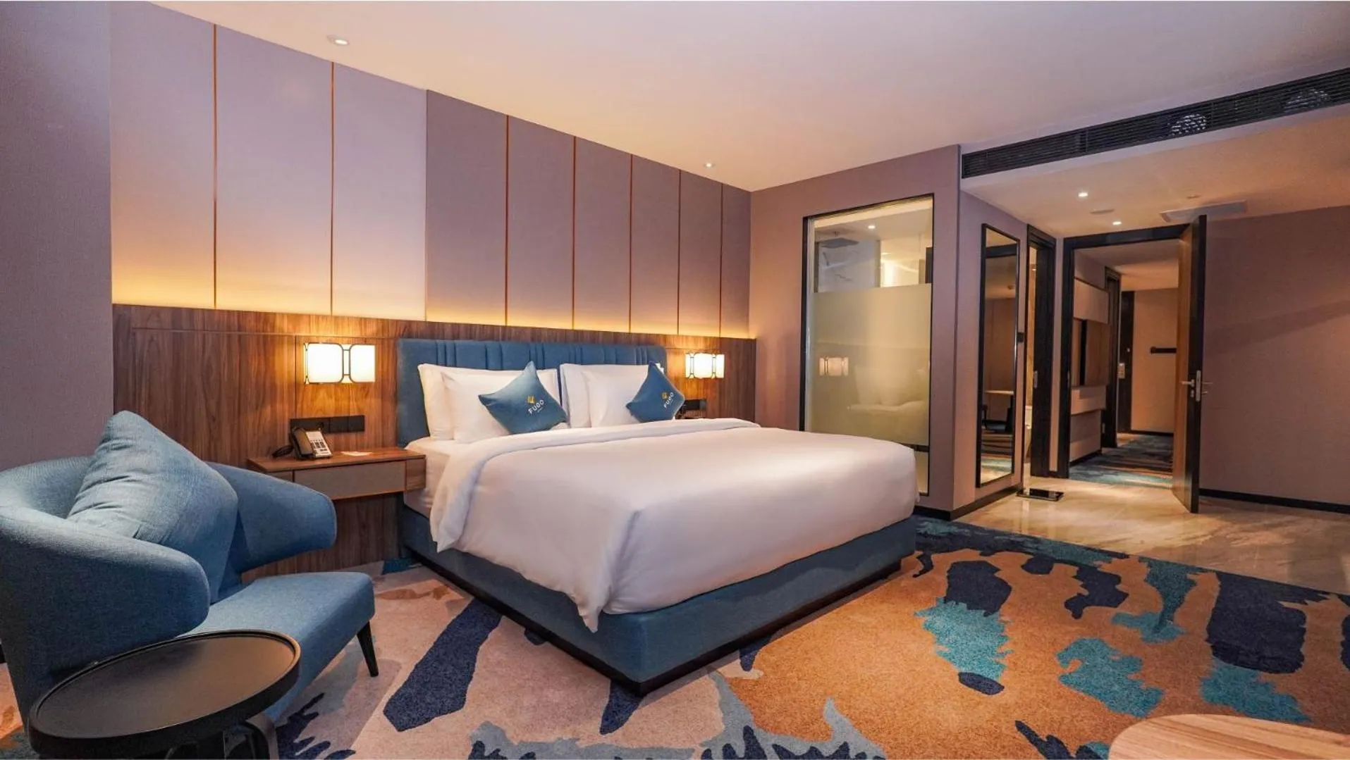 Bed in FUGO Hotel Samarinda