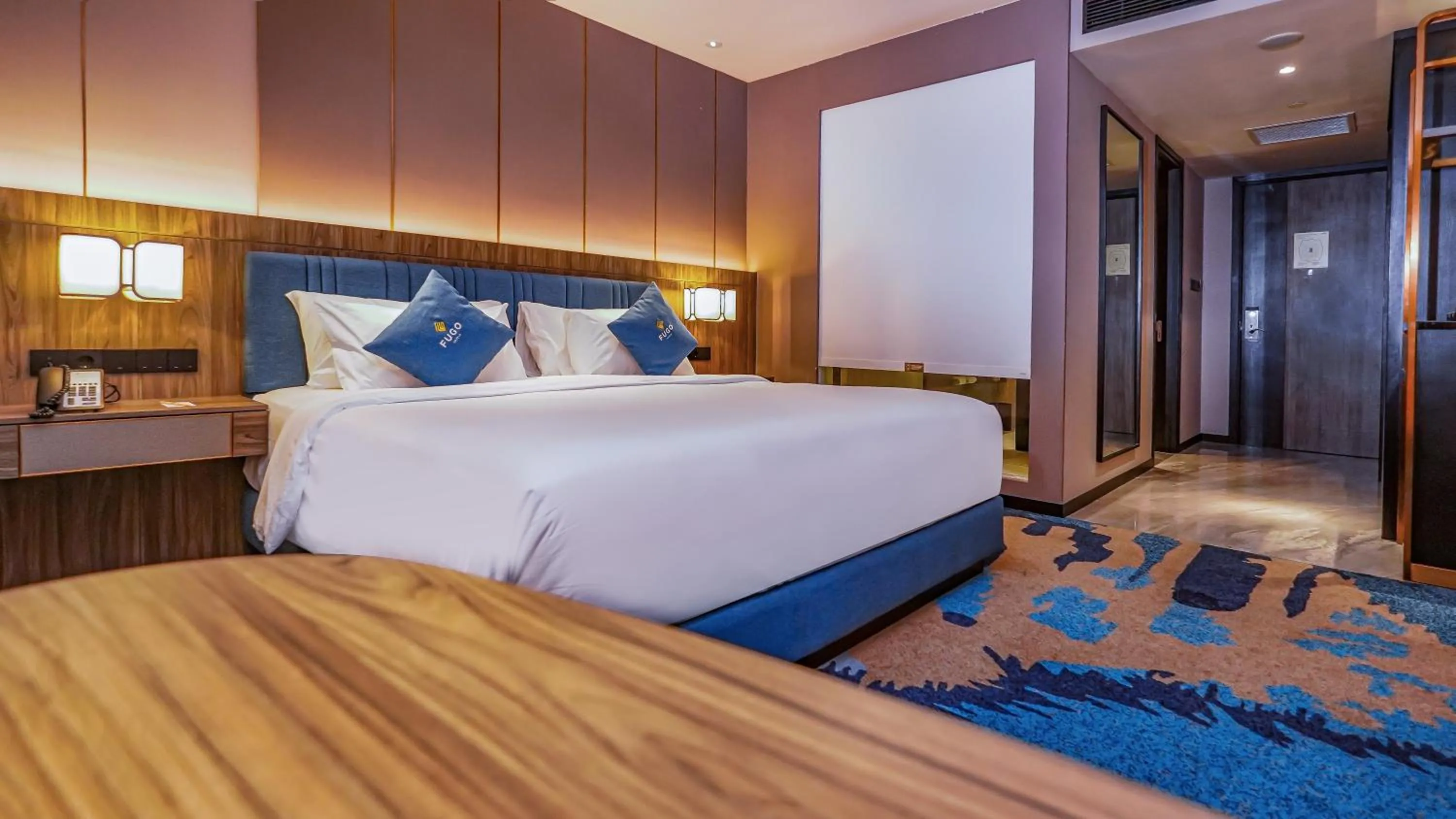 Bed in FUGO Hotel Samarinda