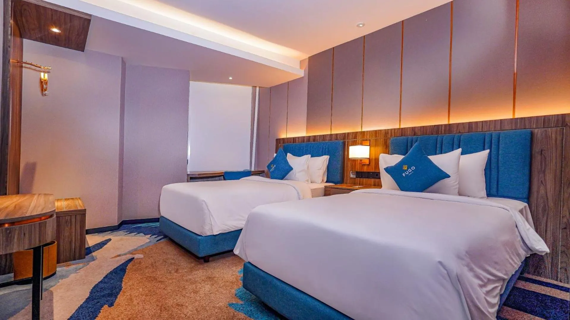 Bed in FUGO Hotel Samarinda