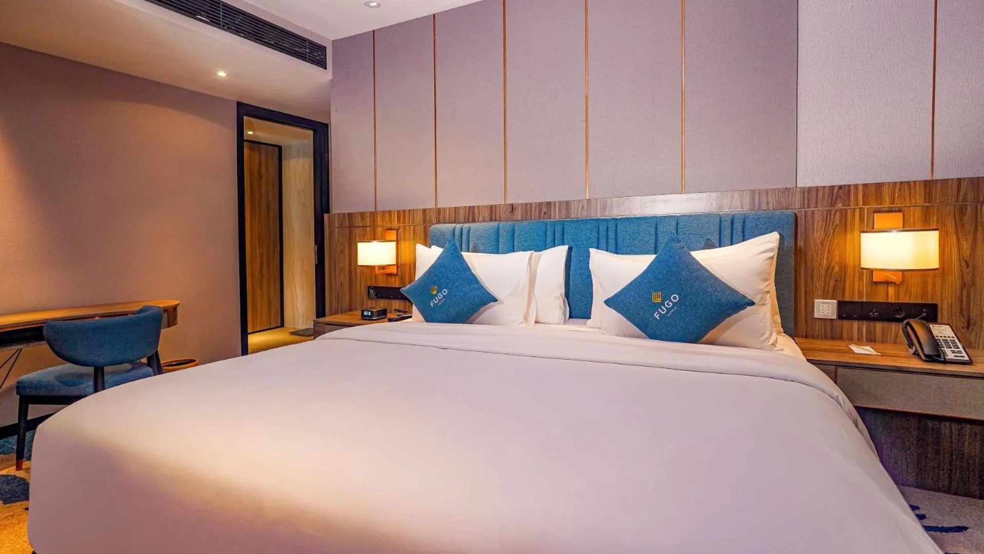 Bed in FUGO Hotel Samarinda