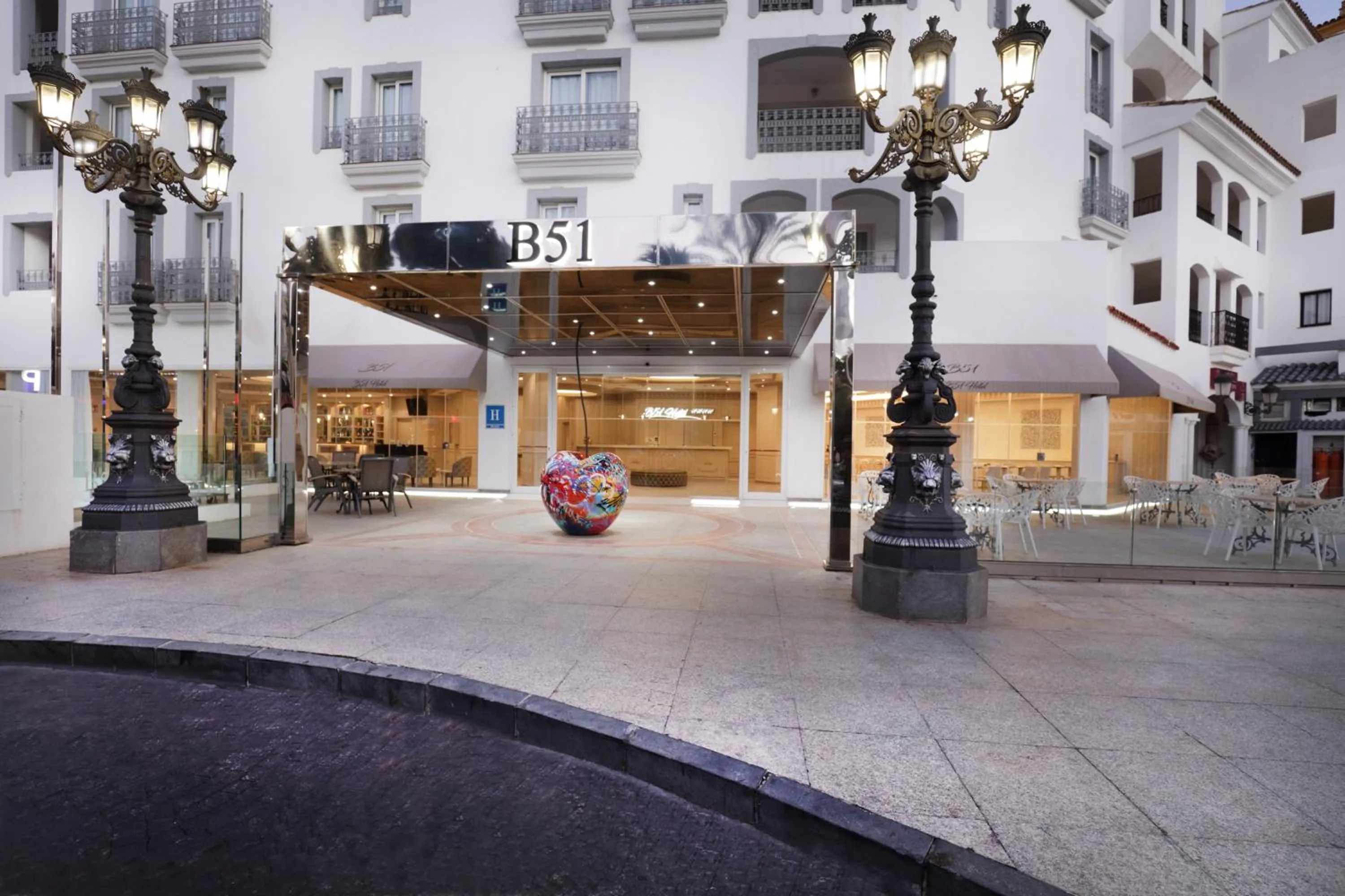 Property building in Boutique Hotel B51