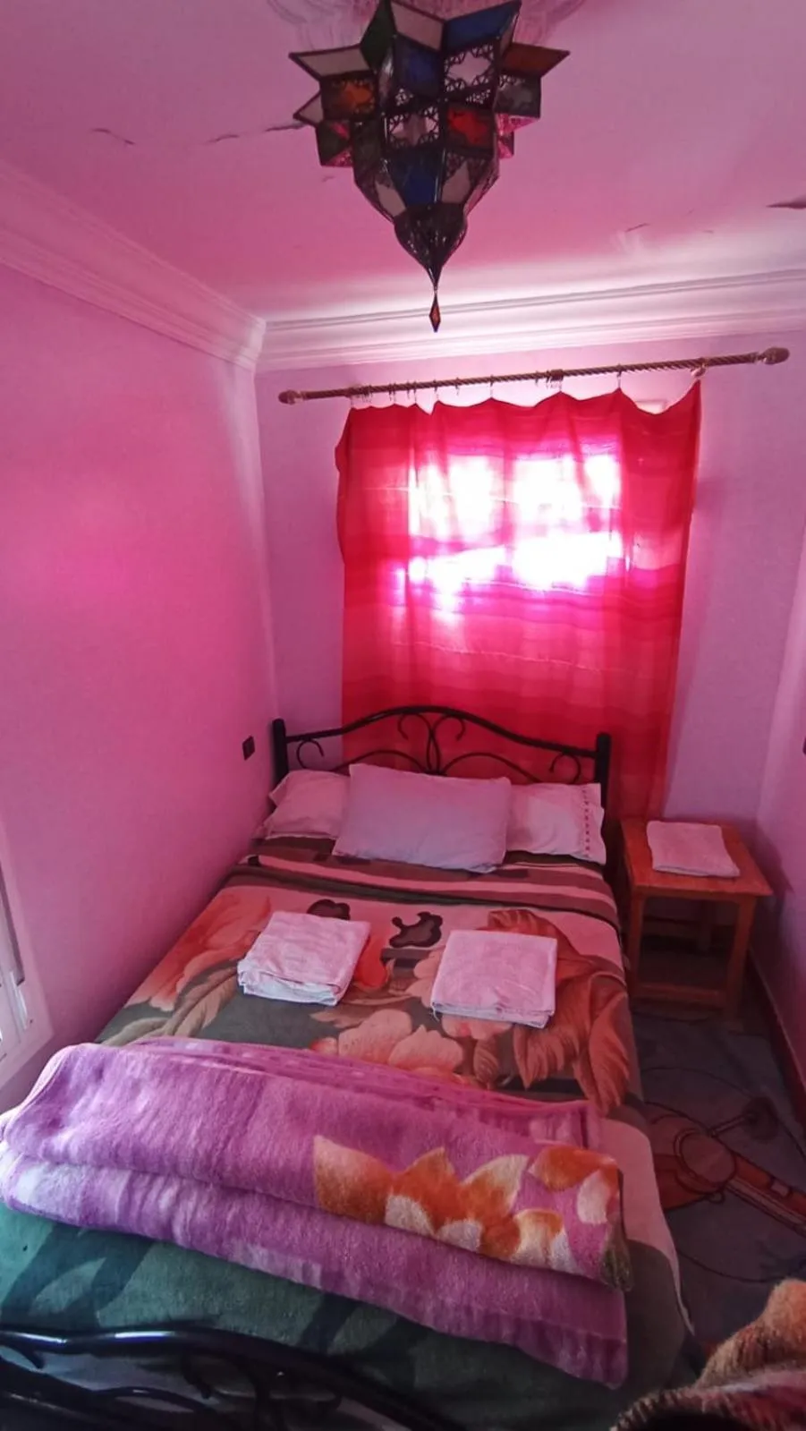 Bed in Hôtel Restaurant BOUGAFER