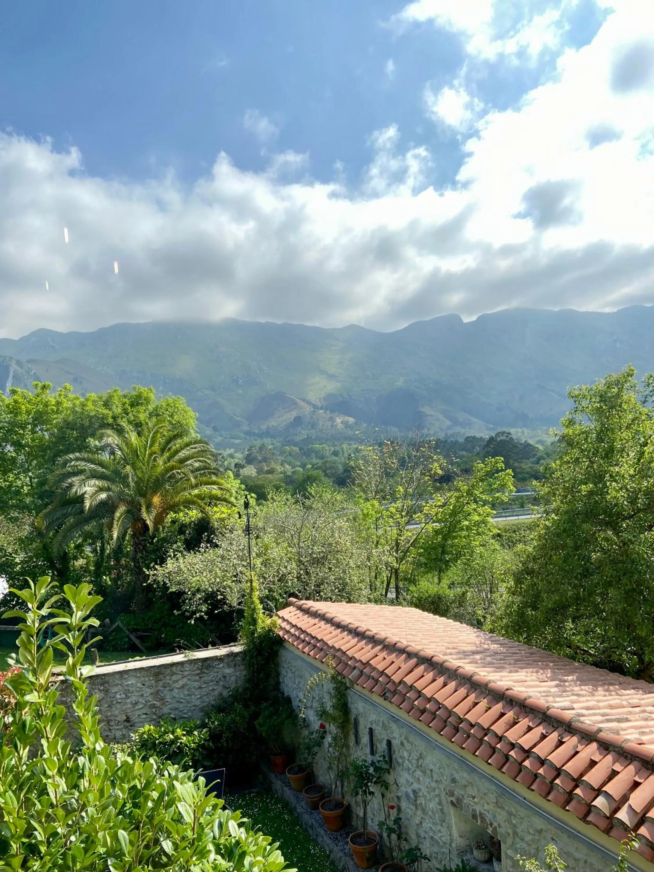 Mountain view in Hotel La Arquera
