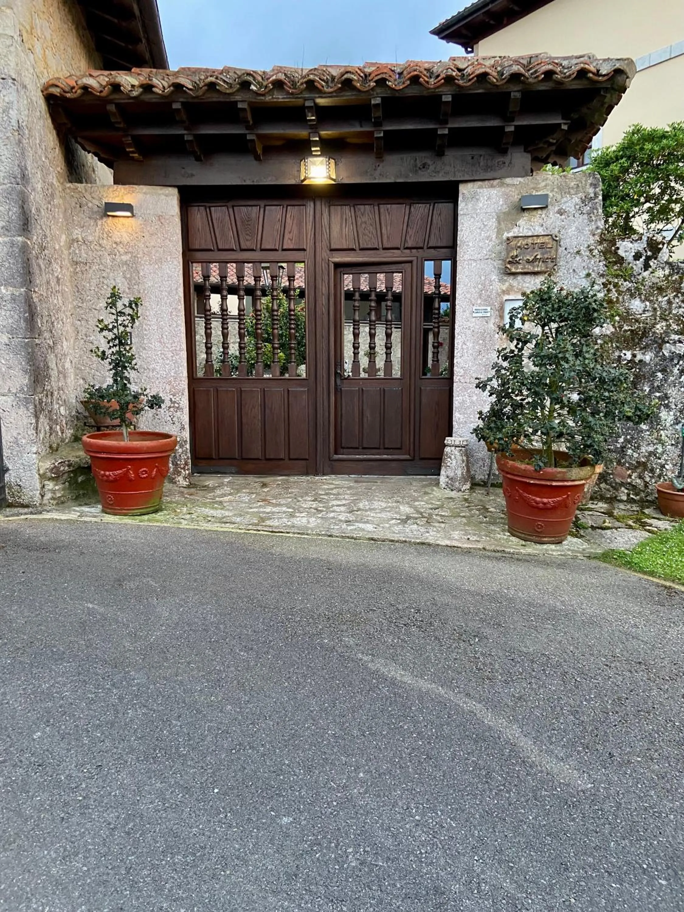 Property building in Hotel La Arquera