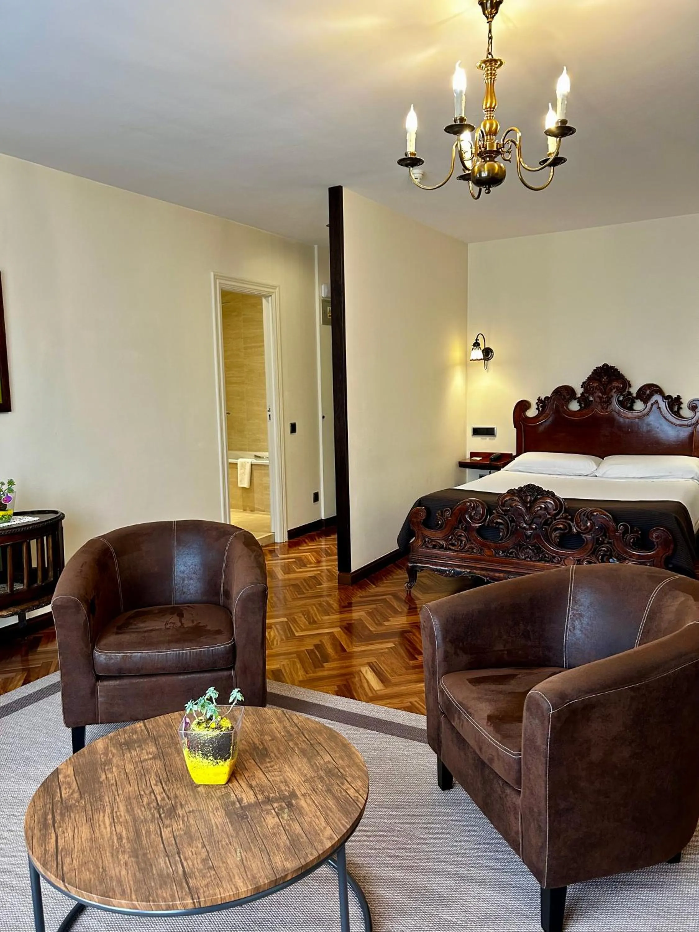 Bedroom in Hotel La Arquera