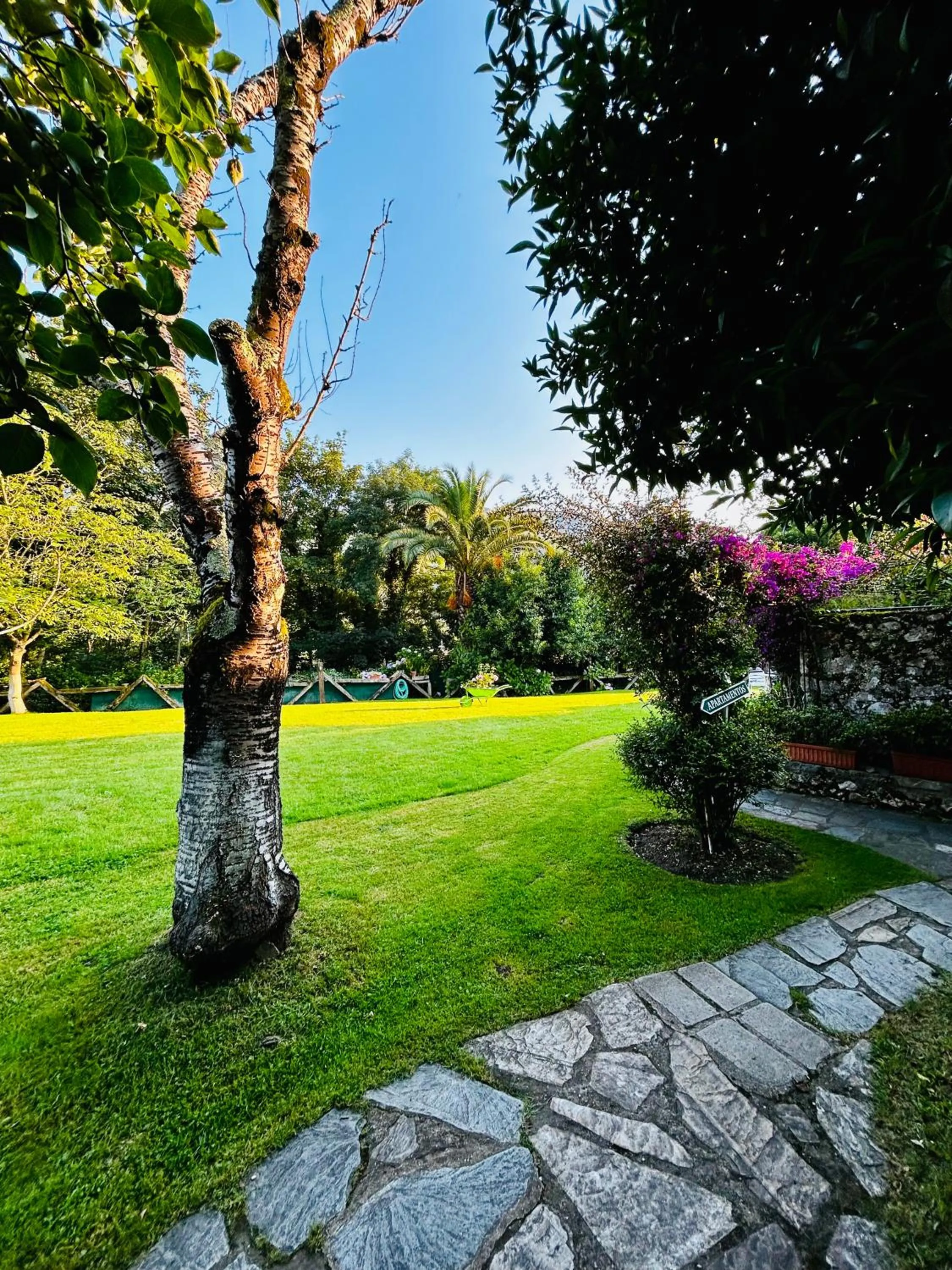 Garden in Hotel La Arquera