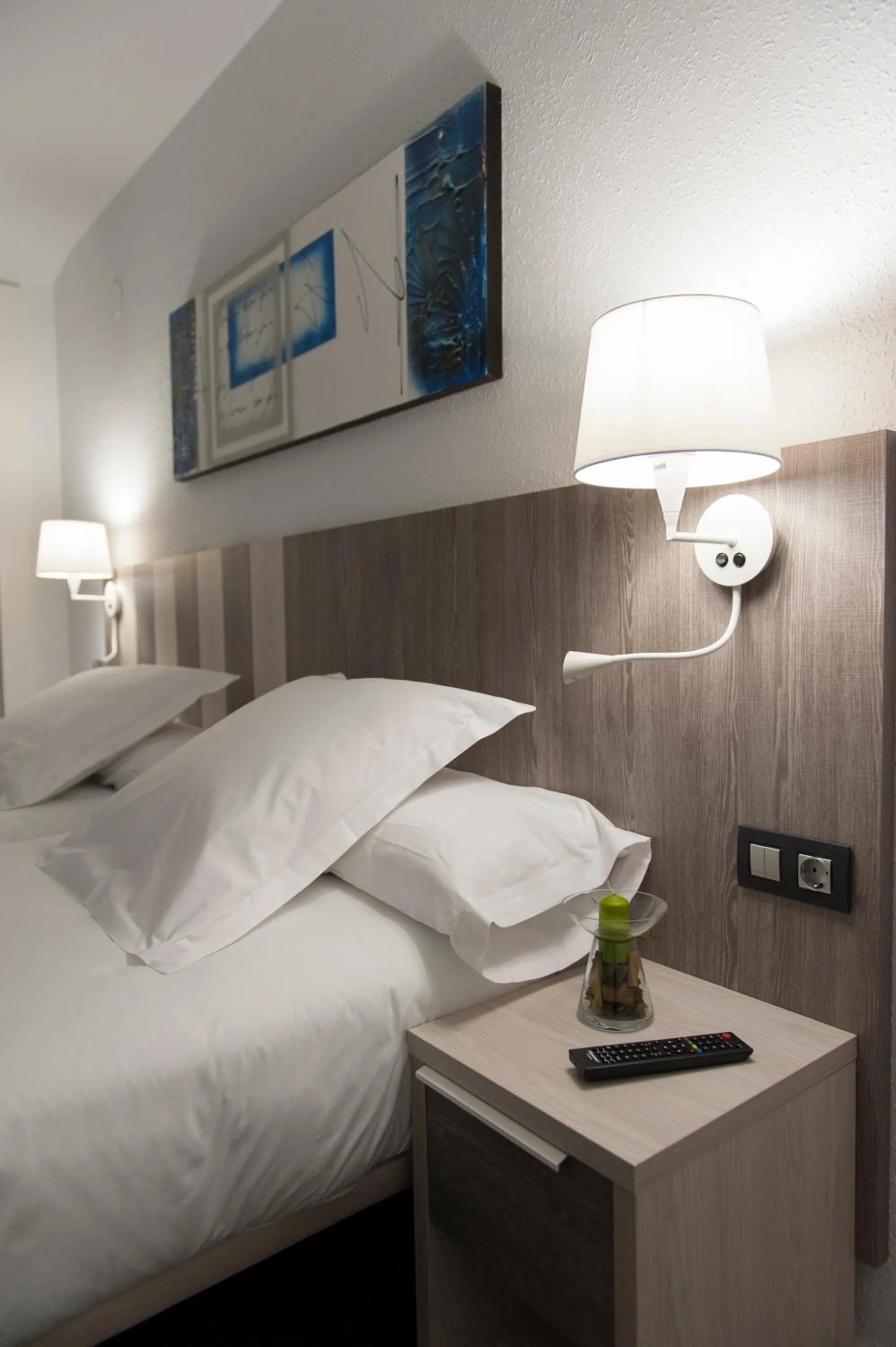 Decorative detail, Bed in Hotel La Palma de Llanes