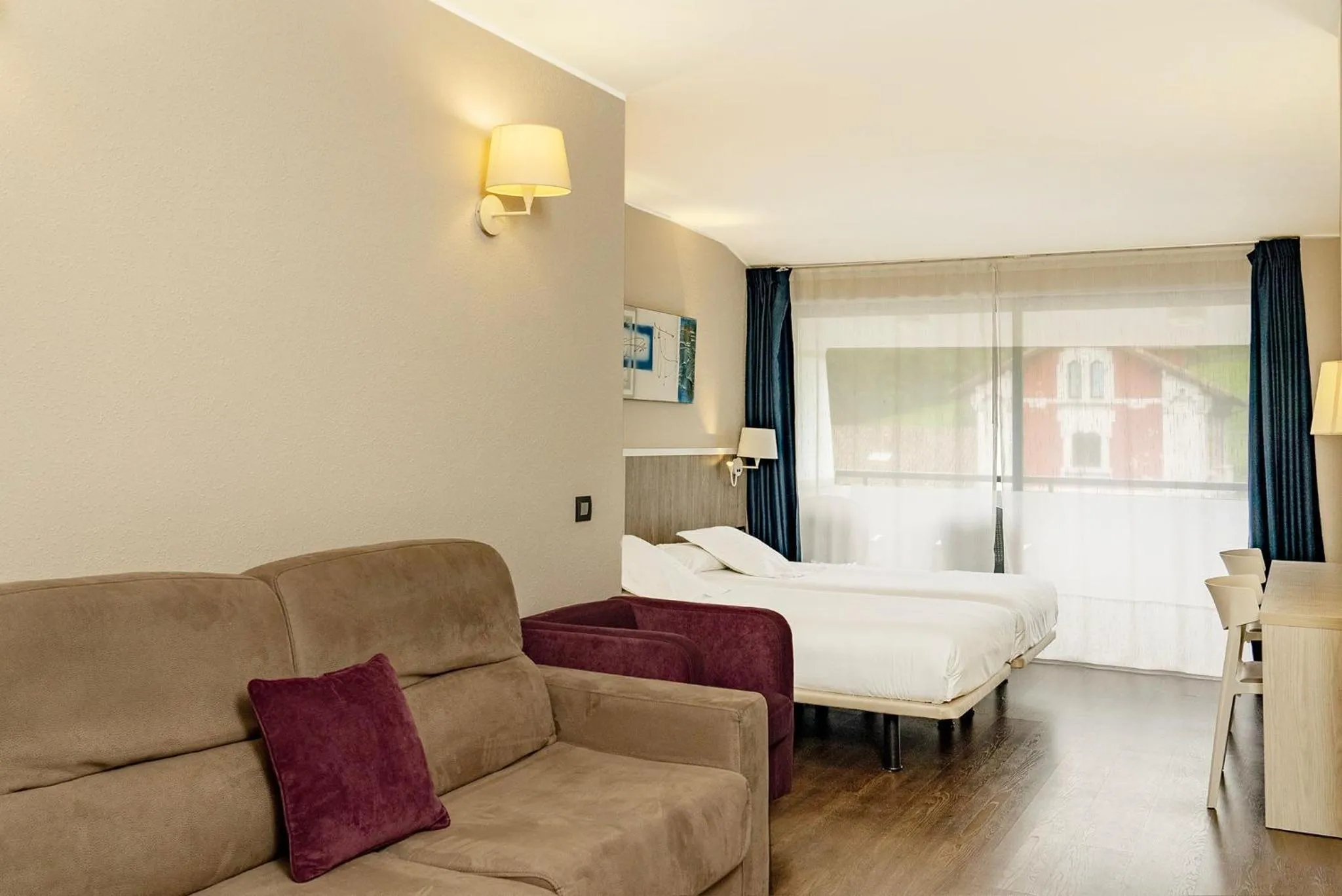 Bed in Hotel La Palma de Llanes