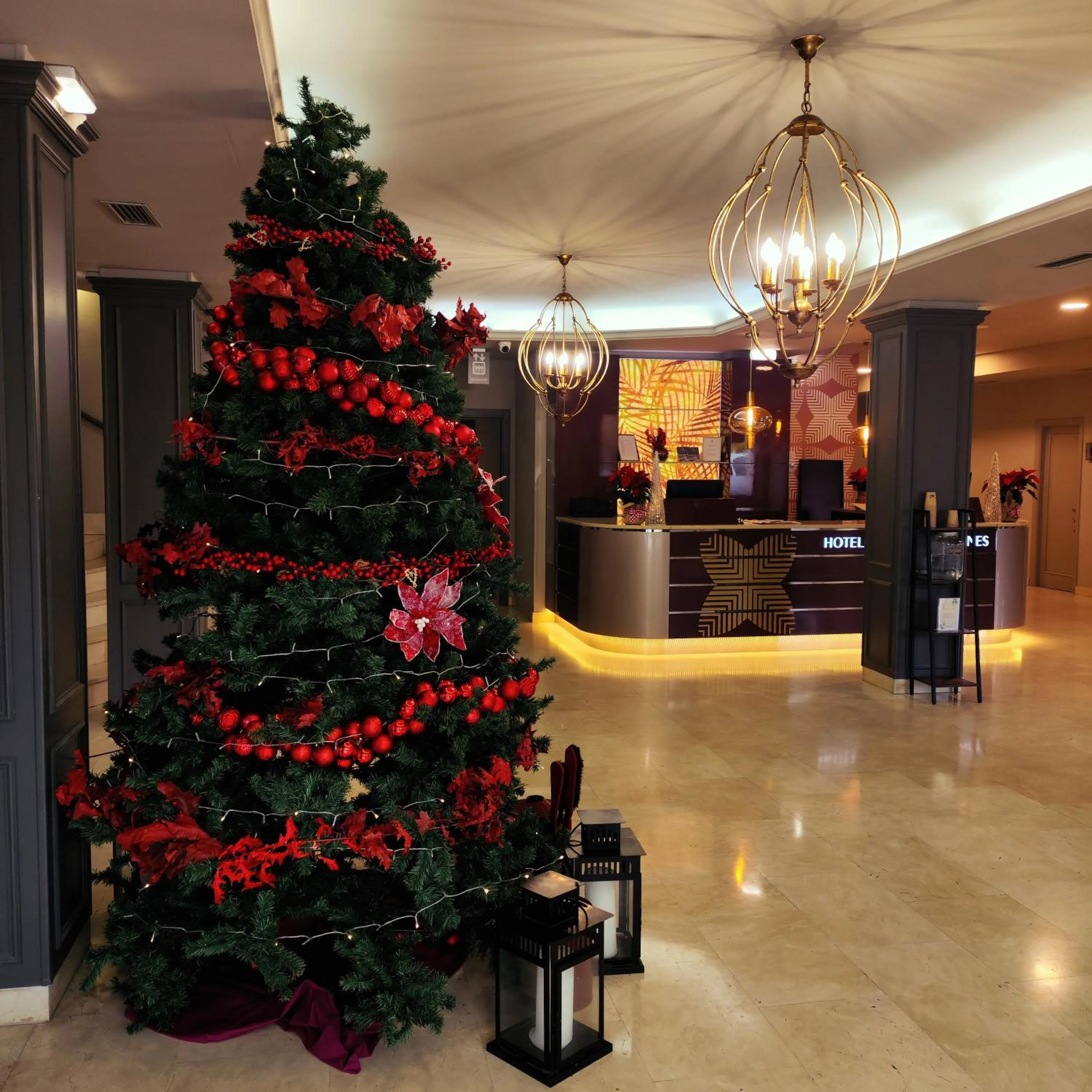 Lobby or reception in Hotel La Palma de Llanes