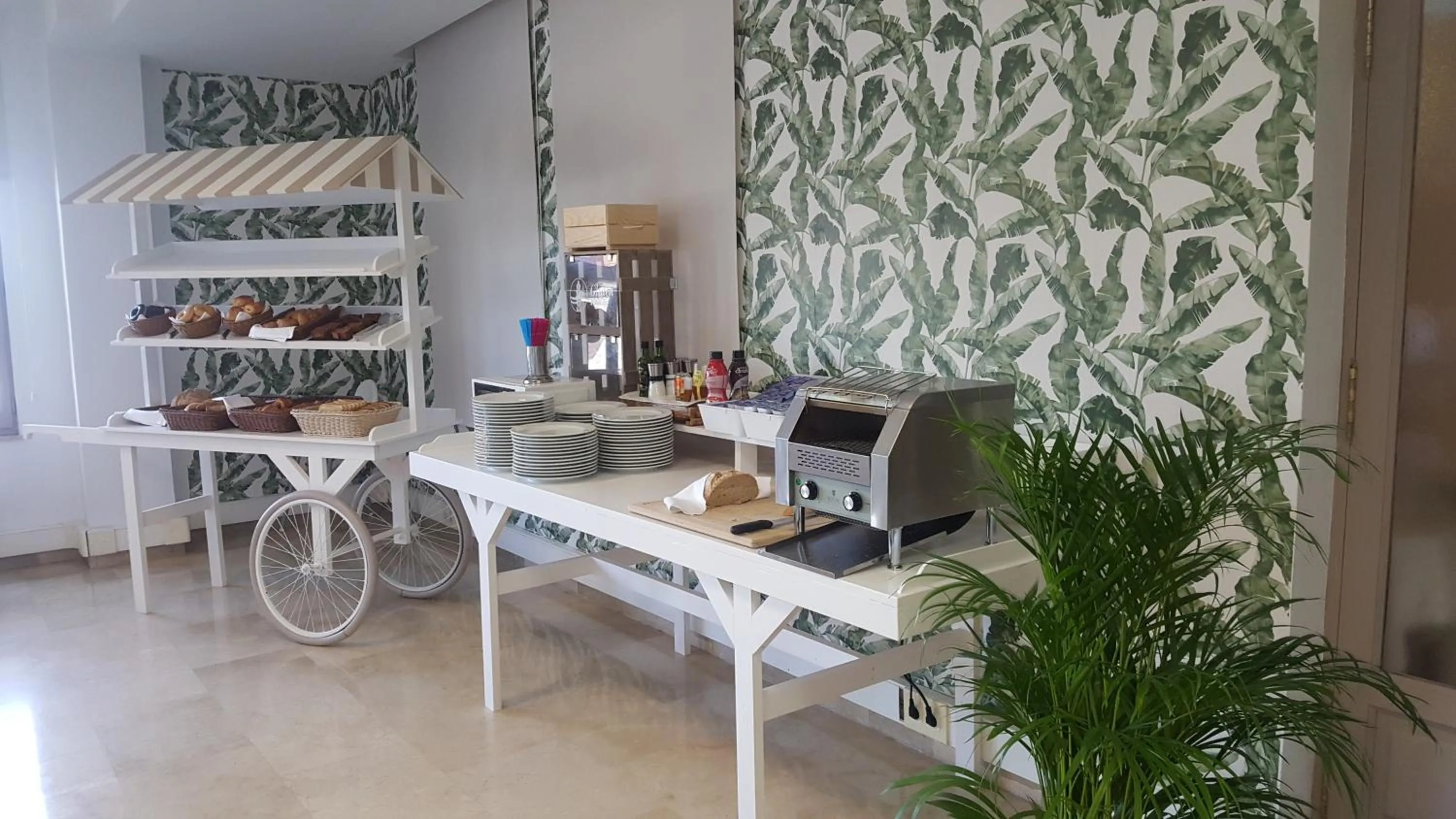 Buffet breakfast in Hotel La Palma de Llanes