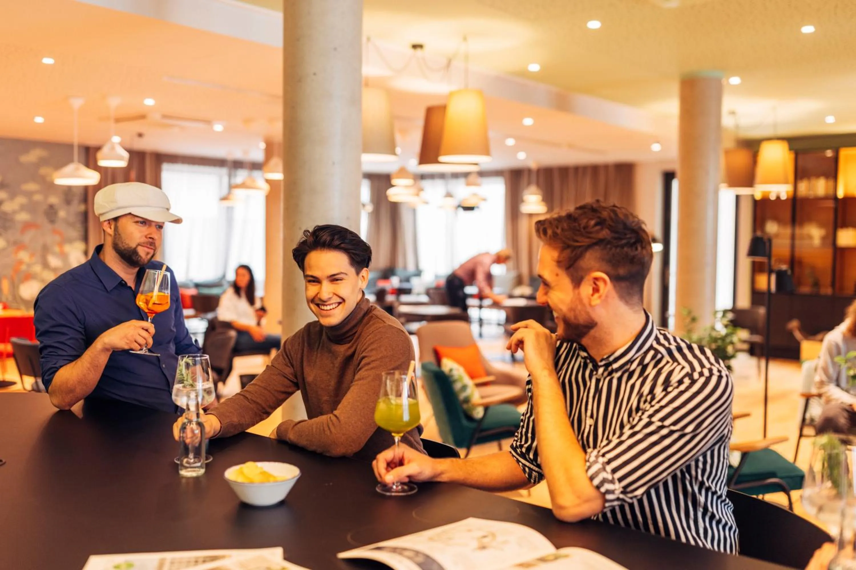 People in harry's home Villach hotel & apartments