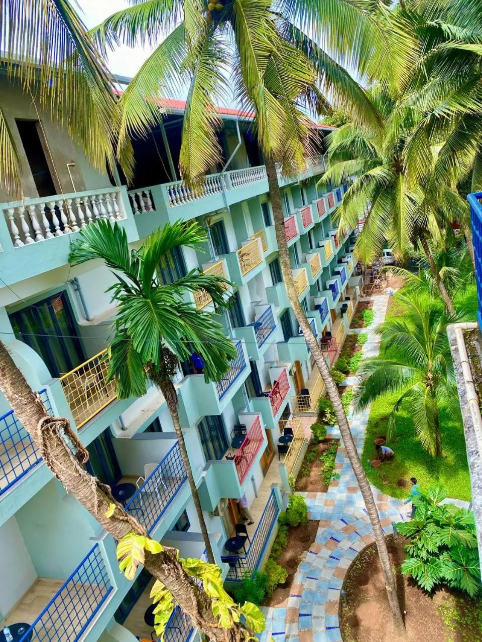 Property building in Indie Stays Goa