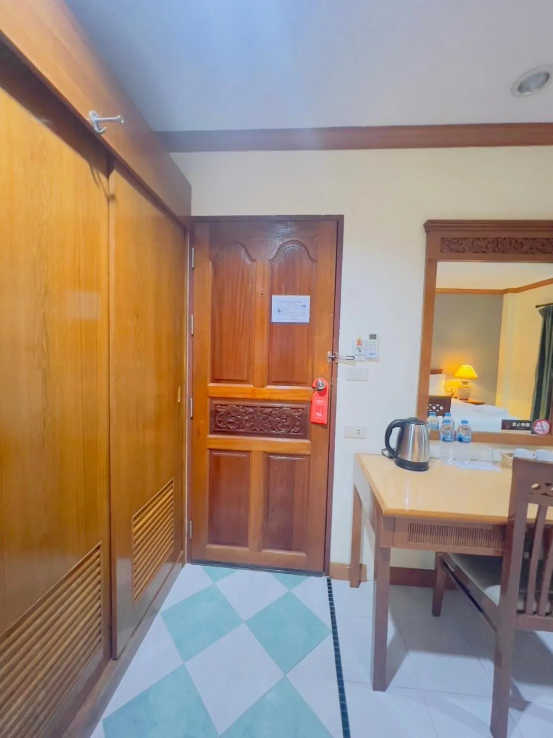 Seating area, Bed in Royal Vista Patong