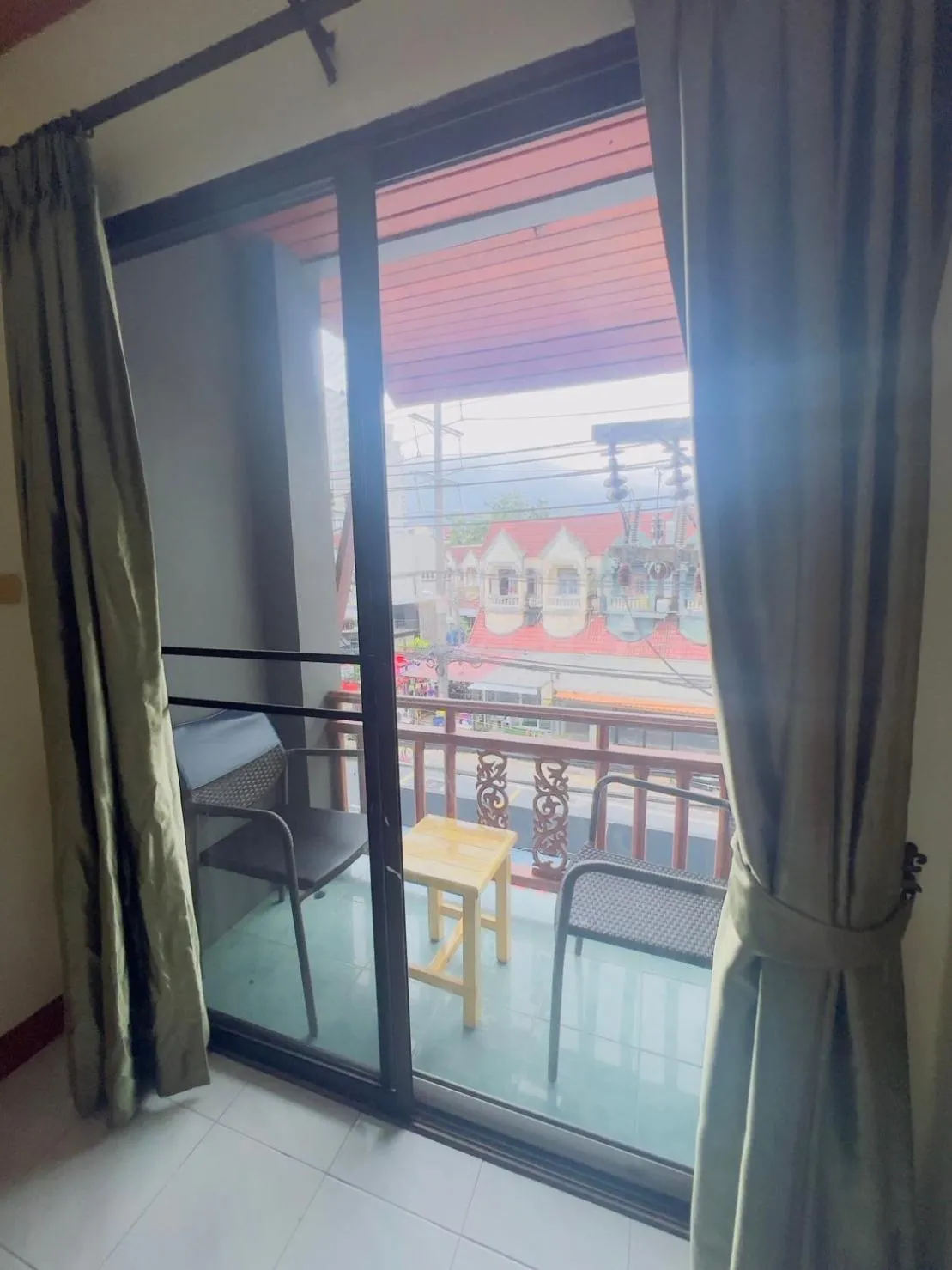 Balcony/Terrace, Bed in Royal Vista Patong