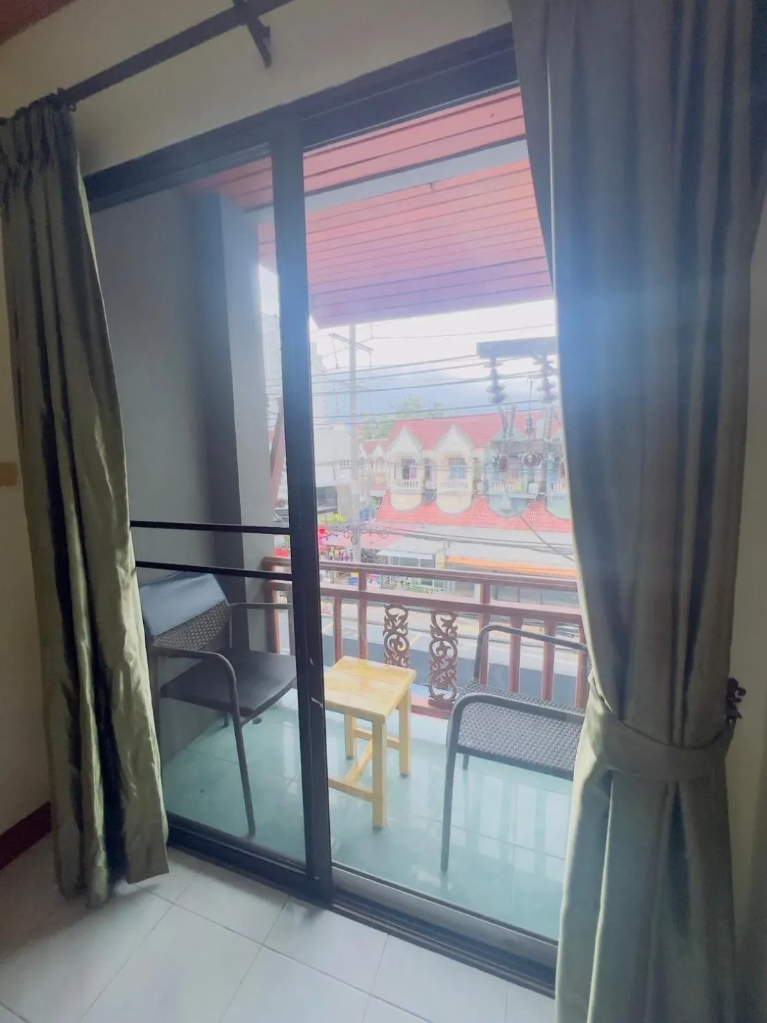 Balcony/Terrace, Bed in Royal Vista Patong