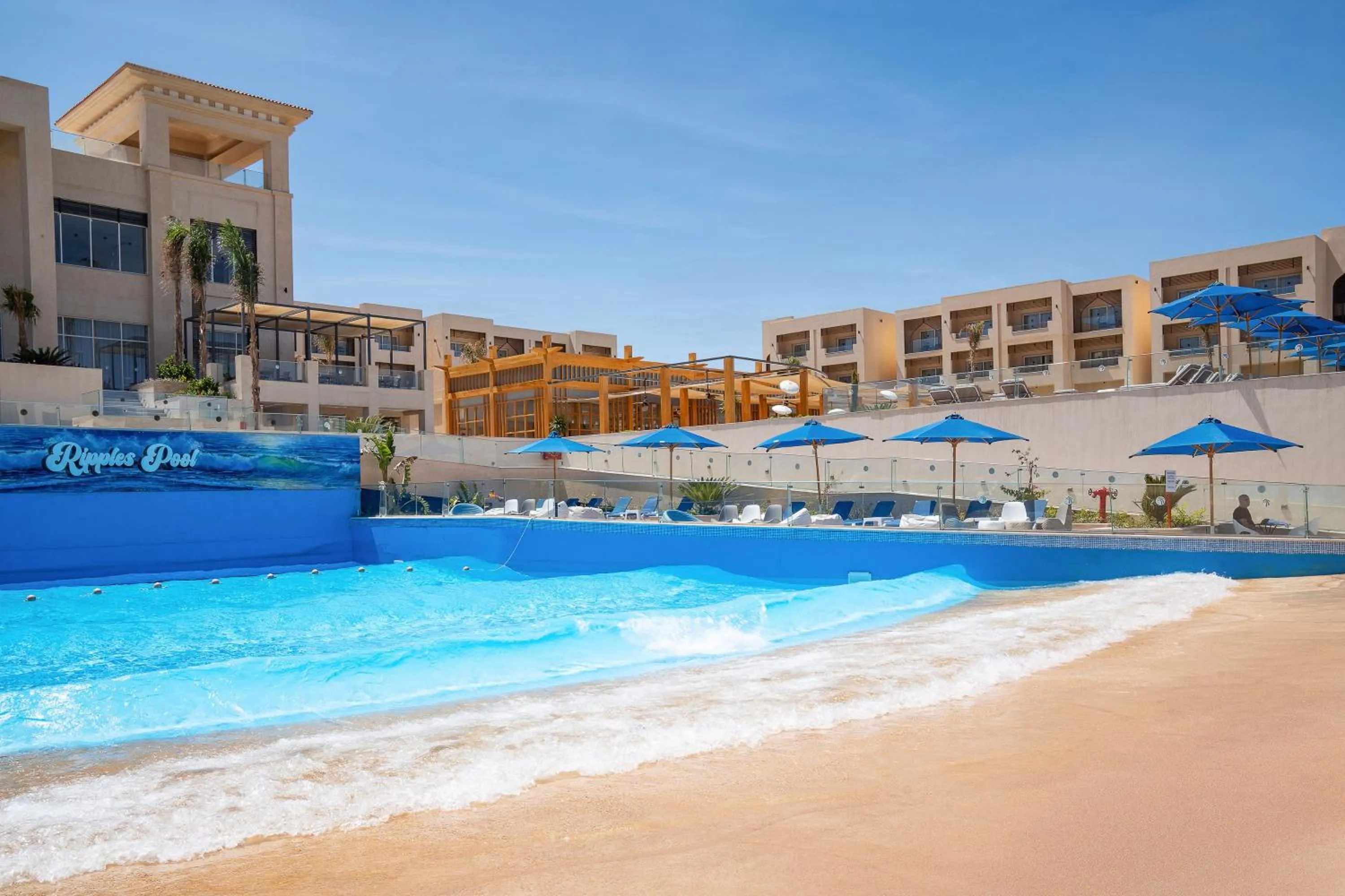 Aqua park in Cleopatra Luxury Resort Sharm - Adults Only 16 years plus