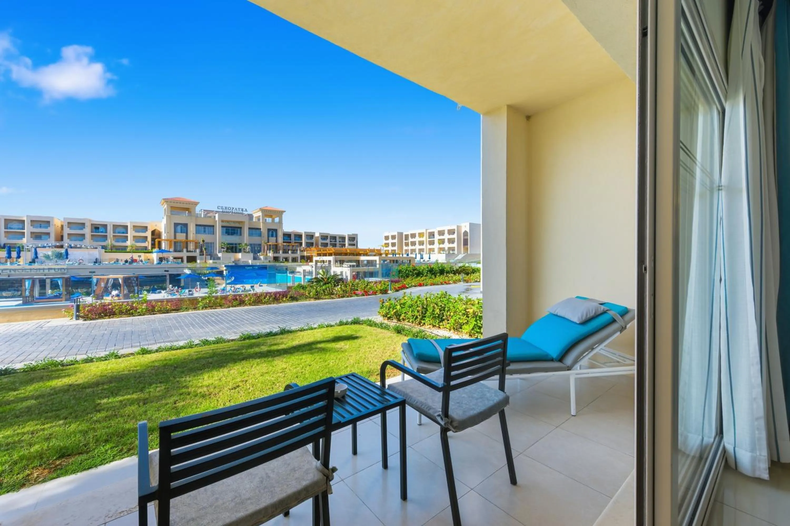 Garden view in Cleopatra Luxury Resort Sharm - Adults Only 16 years plus