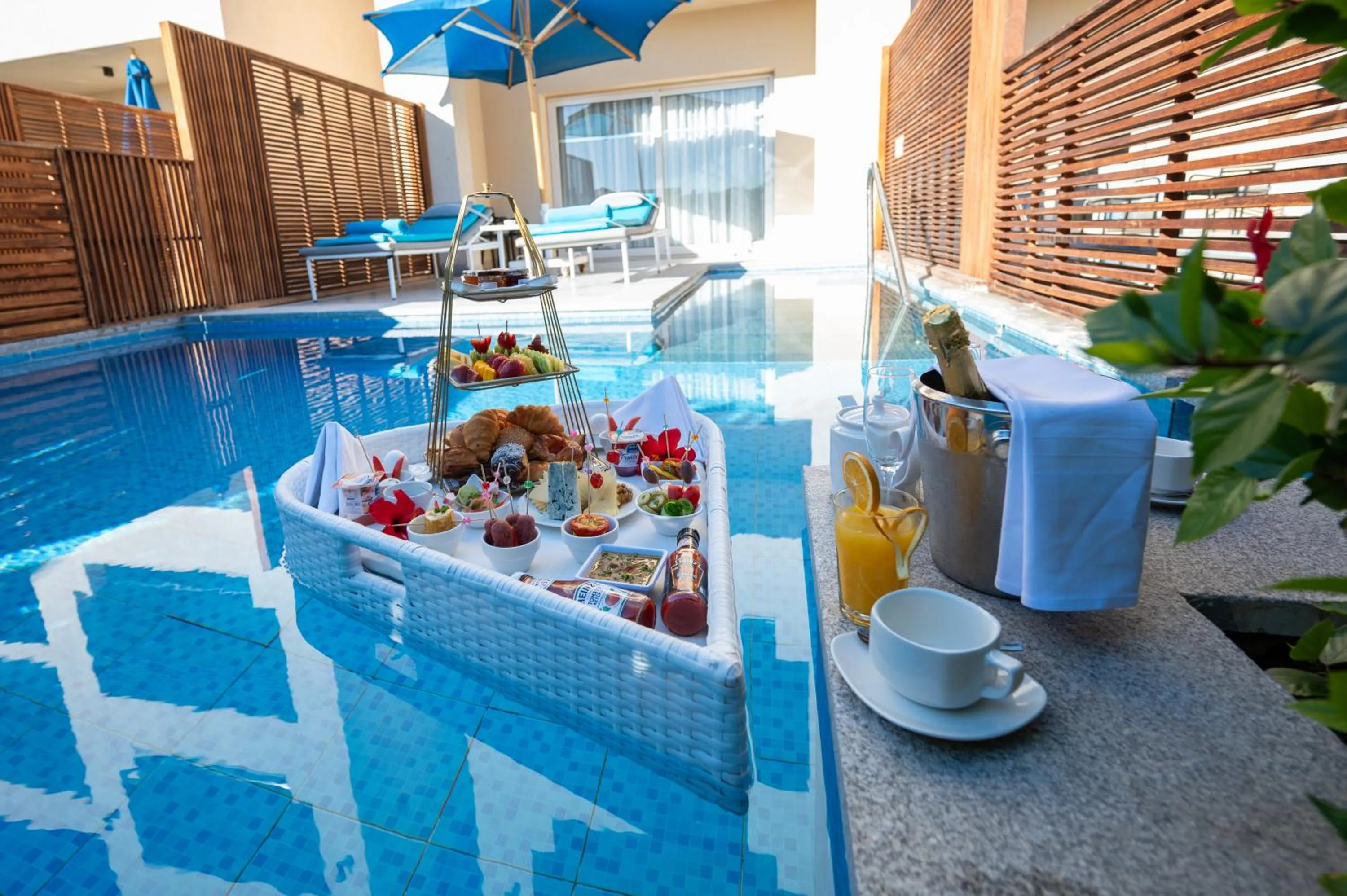 Pool view in Cleopatra Luxury Resort Sharm - Adults Only 16 years plus