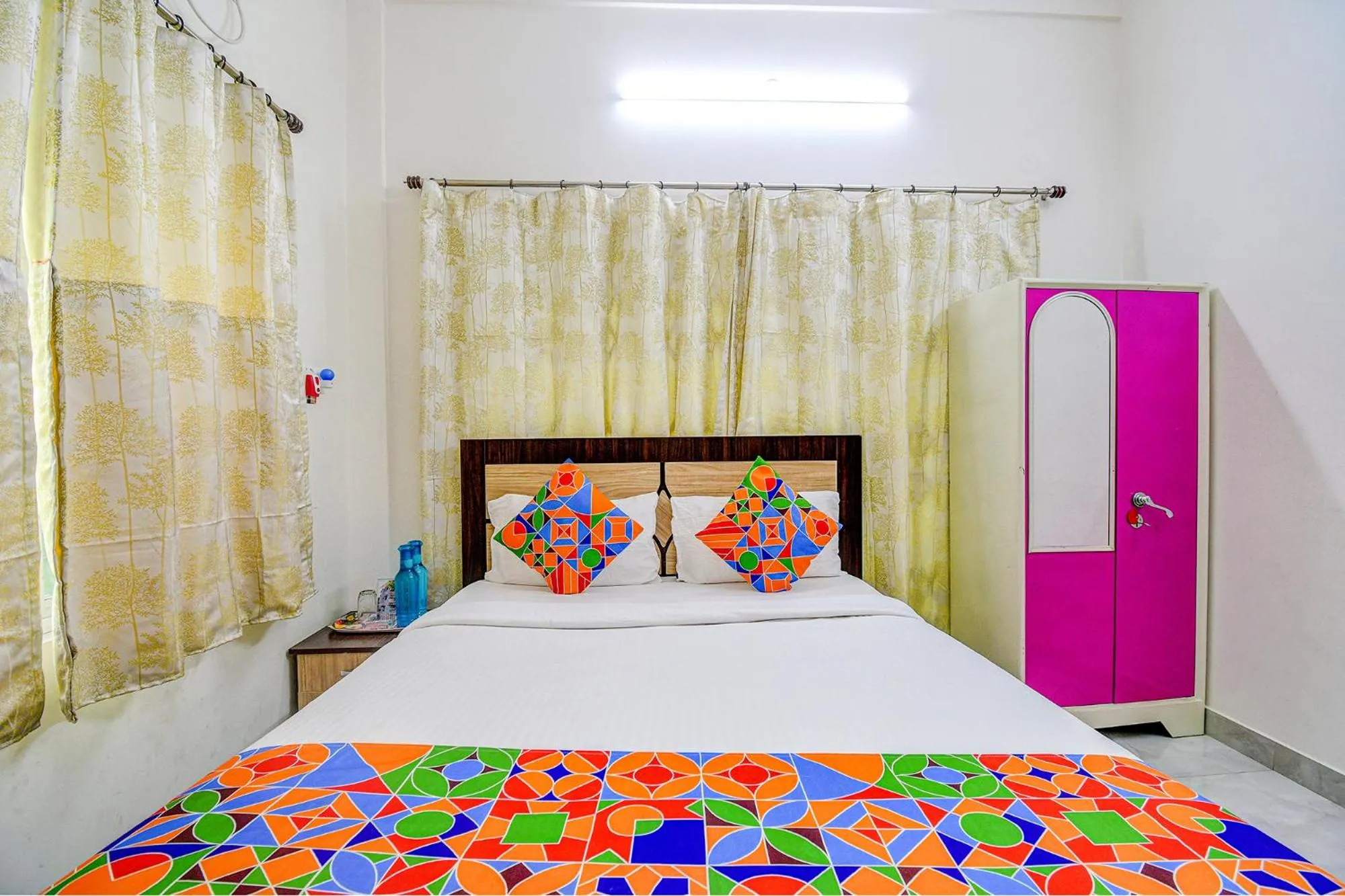 Bed in FabExpress Moon Residency