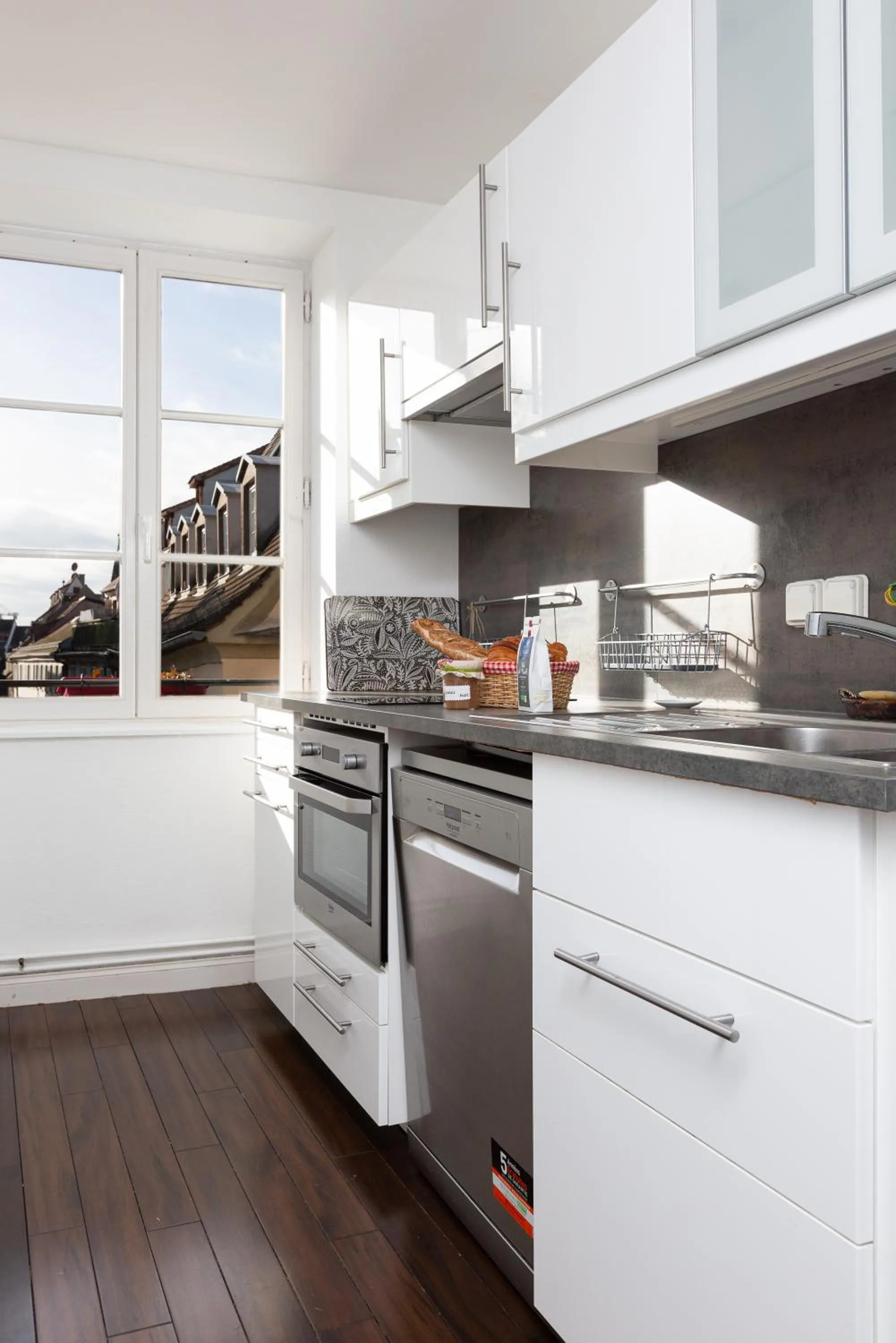 Kitchen or kitchenette in Petite France-Cathédrale, Duplex 100m2- 3 chambres