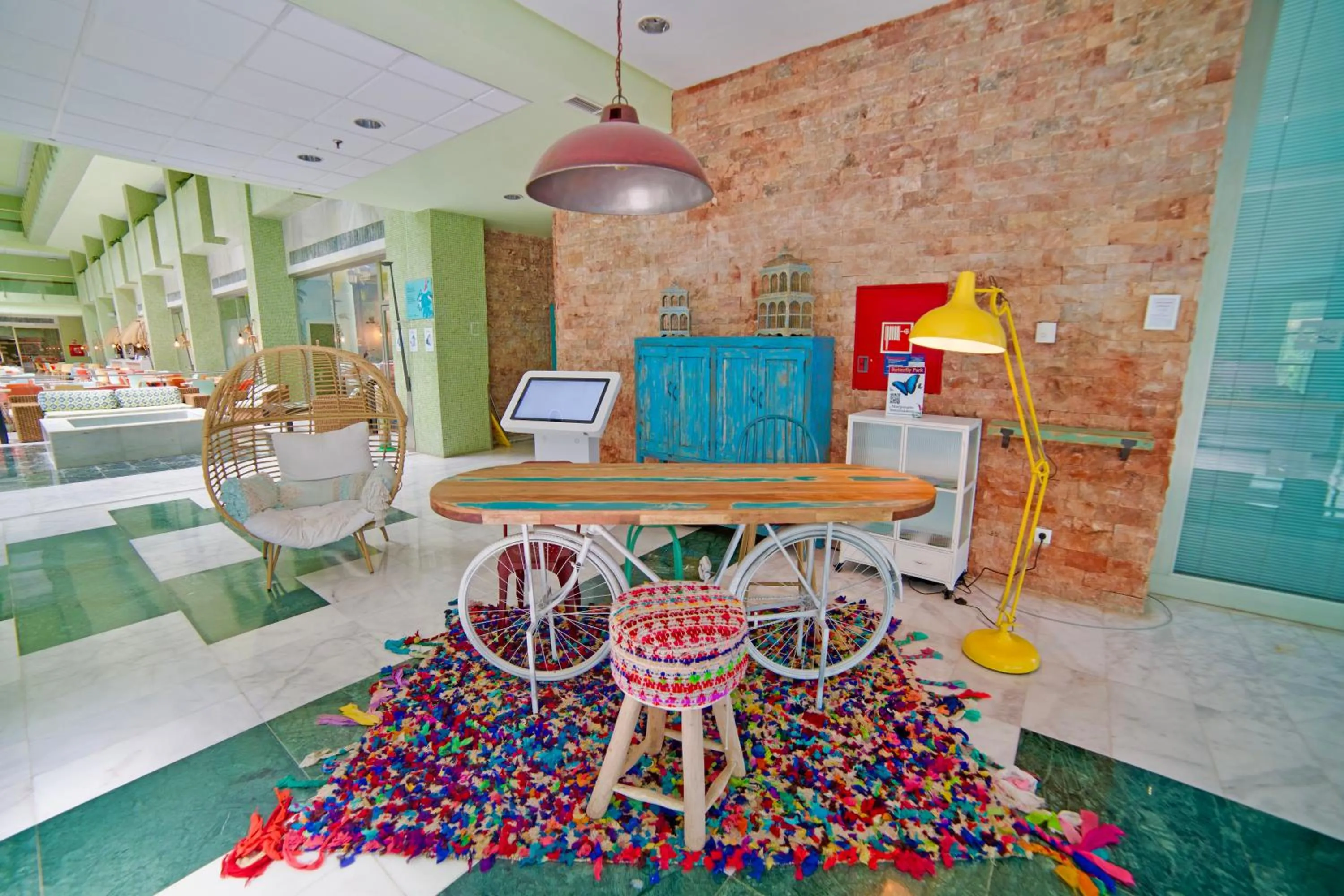 Lobby or reception in Holiday World RIWO Hotel.