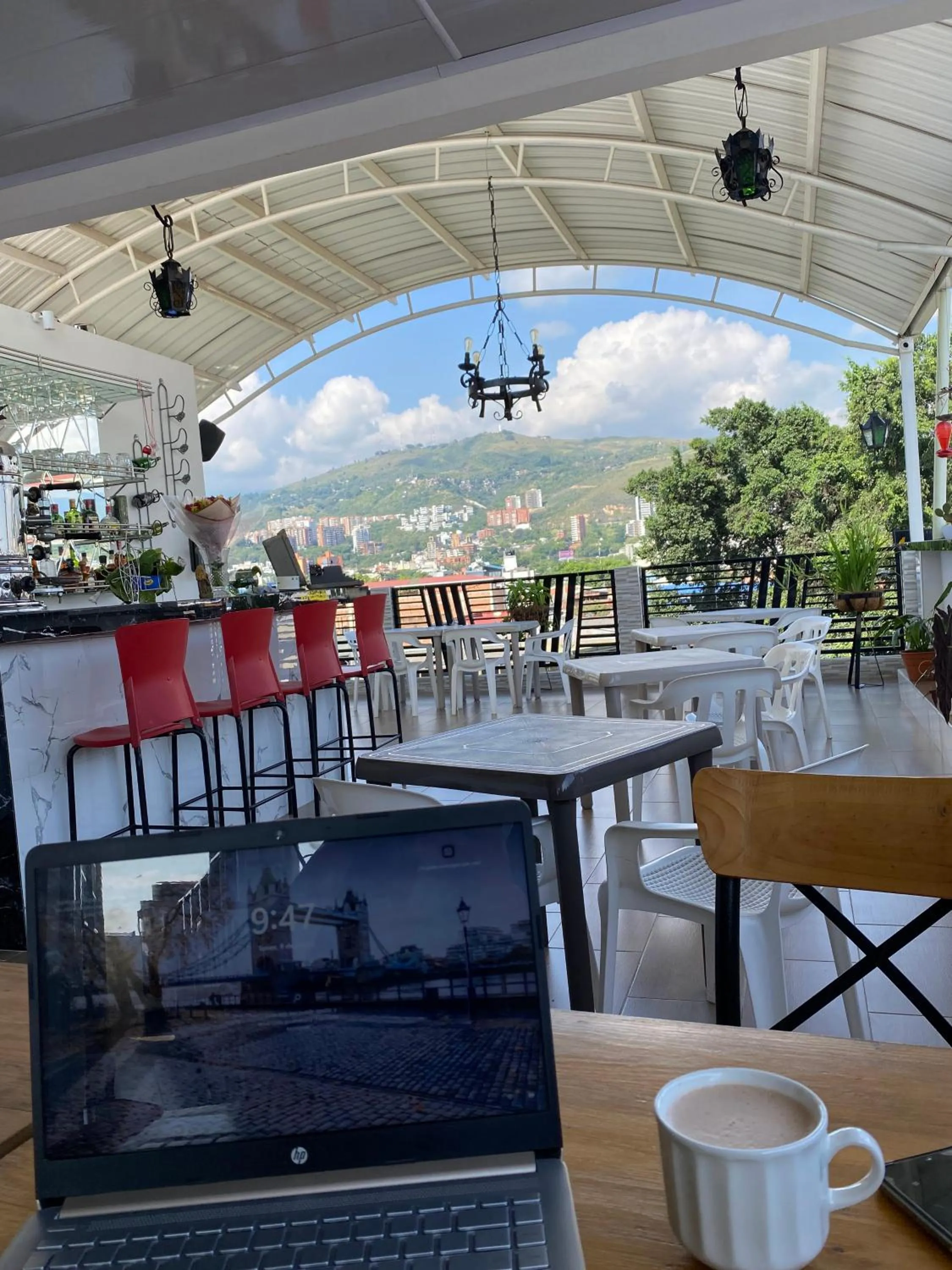 Balcony/Terrace in Hotel Alameda Plaza