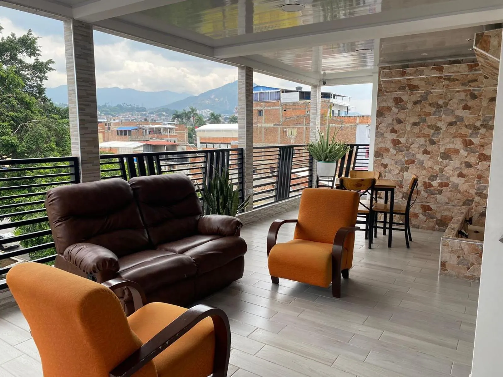 Balcony/Terrace in Hotel Alameda Plaza