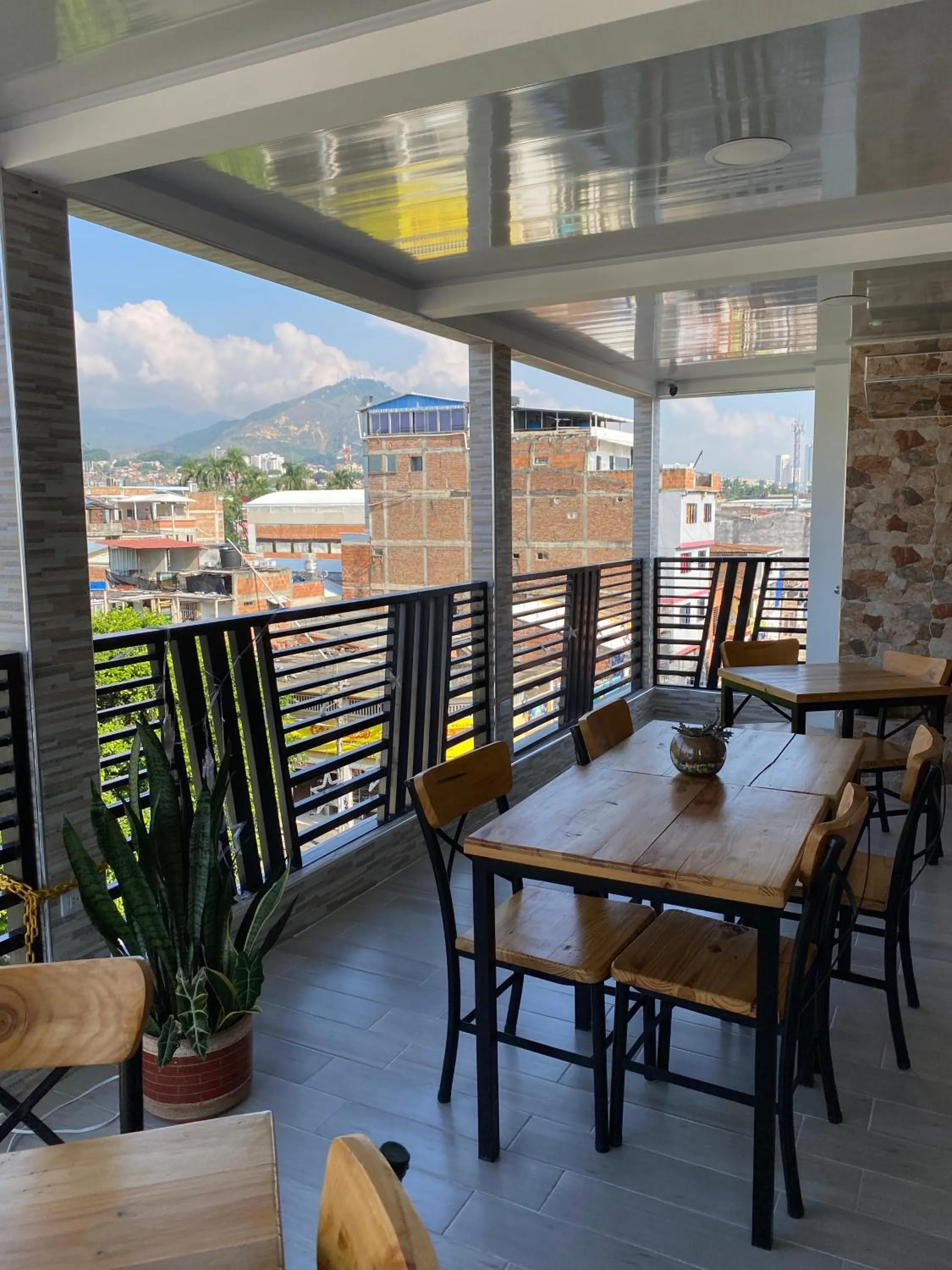 Balcony/Terrace in Hotel Alameda Plaza