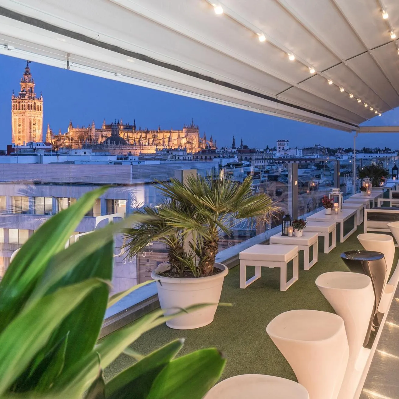 Balcony/Terrace in Hotel Inglaterra