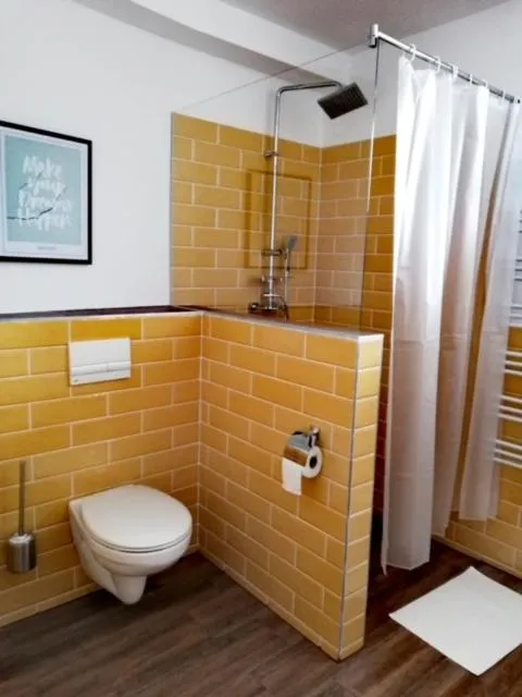 Shower in Happy Apartments